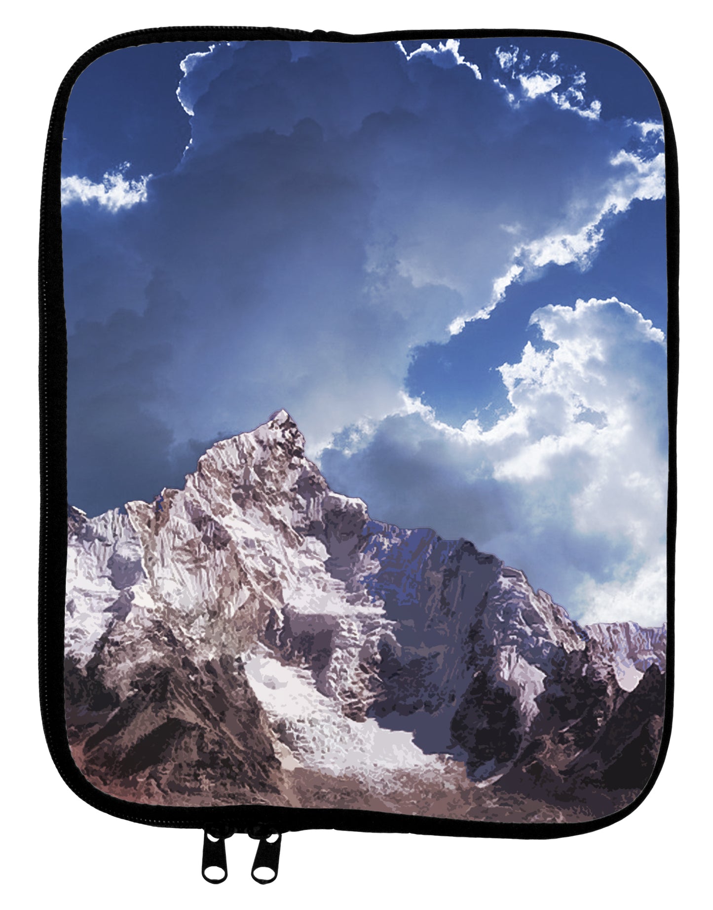 Mountain All Over Print 9 x 11.5 Tablet Sleeve All Over Print by TooLoud-TooLoud-White-Black-Davson Sales
