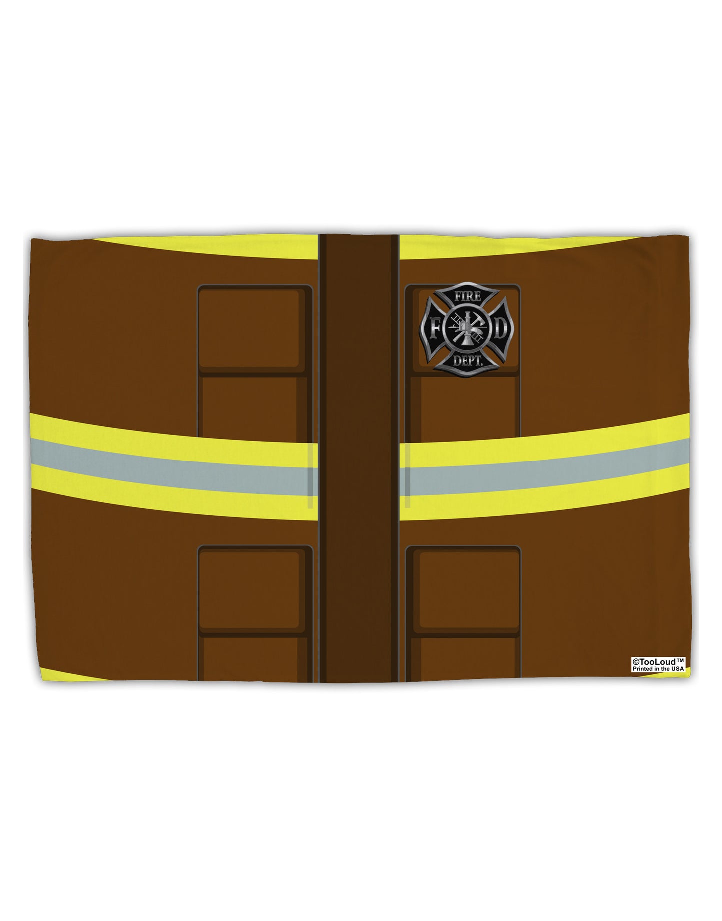 Firefighter Brown AOP Standard Size Polyester Pillow Case All Over Print-Pillow Case-TooLoud-White-Davson Sales