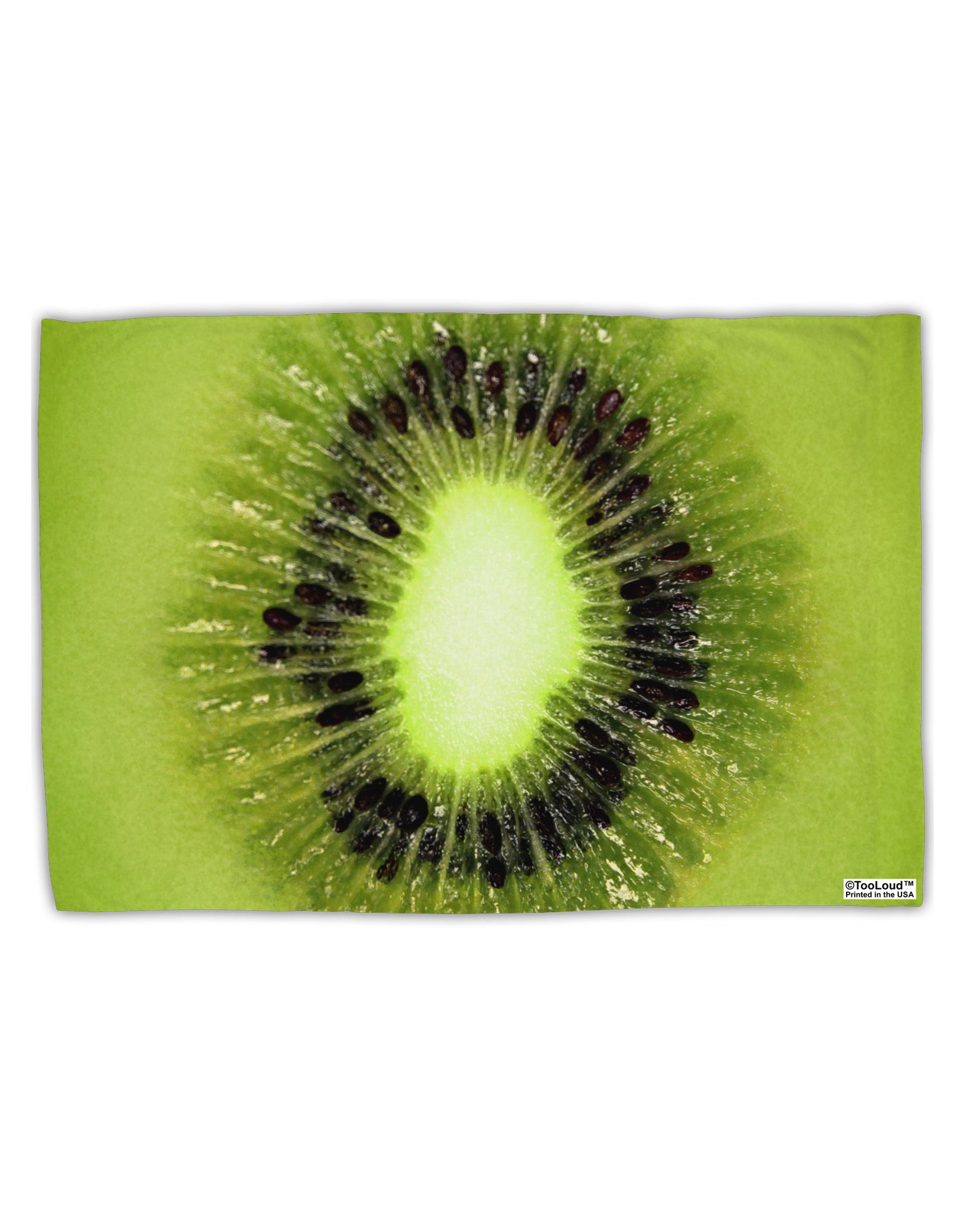 Kiwi Fruit Standard Size Polyester Pillow Case All Over Print by TooLoud-Pillow Case-TooLoud-White-Davson Sales