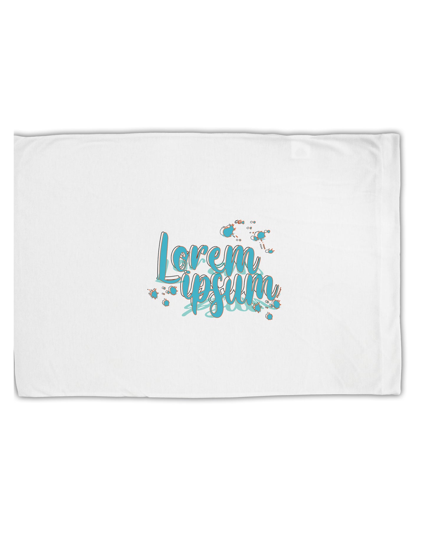 TooLoud Lorem Ipsum Standard Size Polyester Pillow Case-Pillow Case-TooLoud-Davson Sales