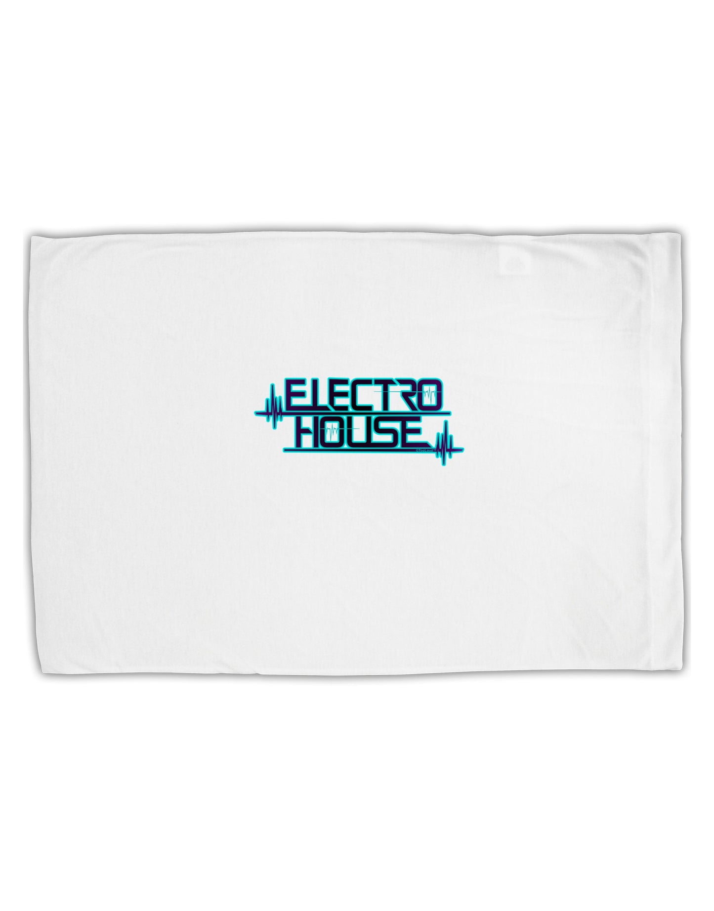 Electro House Bolt Standard Size Polyester Pillow Case-Pillow Case-TooLoud-White-Davson Sales
