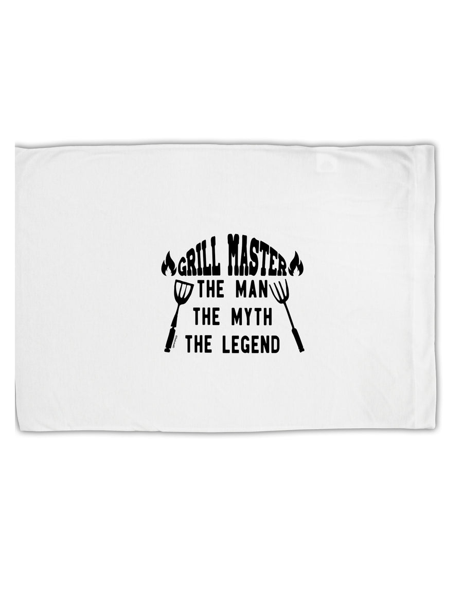 TooLoud Grill Master The Man The Myth The Legend Standard Size Polyester Pillow Case-Pillow Case-TooLoud-Davson Sales