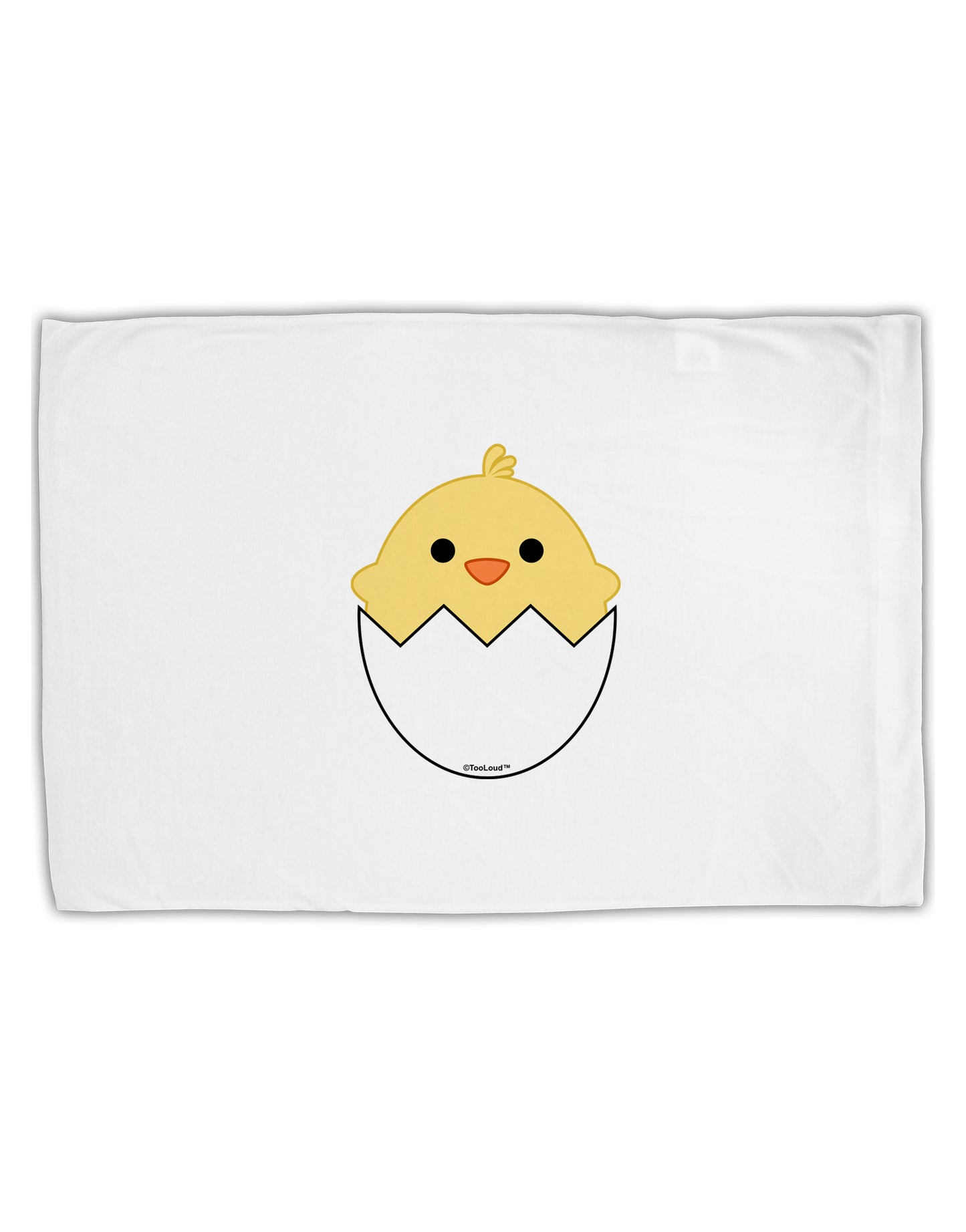 Cute Hatching Chick Design Standard Size Polyester Pillow Case by TooLoud-Pillow Case-TooLoud-White-Davson Sales