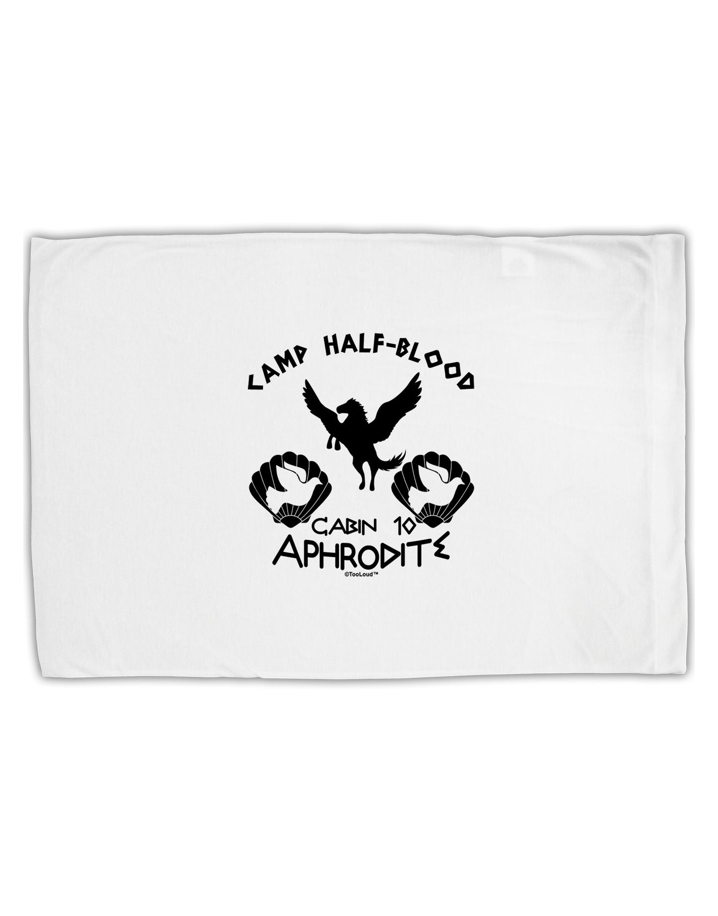 Cabin 10 Aphrodite Camp Half Blood Standard Size Polyester Pillow Case-Pillow Case-TooLoud-White-Davson Sales