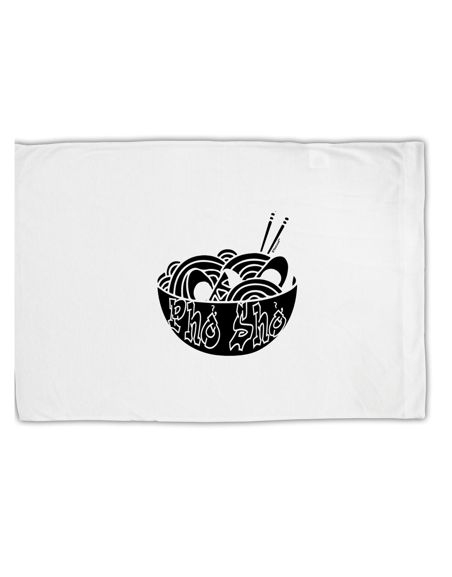 TooLoud Pho Sho Standard Size Polyester Pillow Case-Pillow Case-TooLoud-Davson Sales