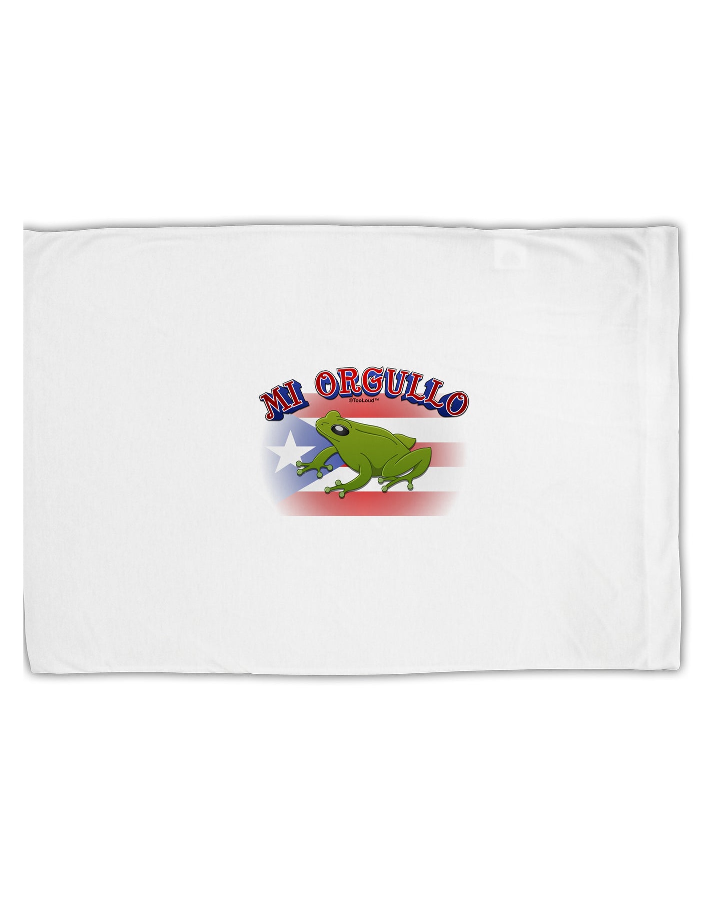 Mi Orgullo Coqui Standard Size Polyester Pillow Case-Pillow Case-TooLoud-White-Davson Sales