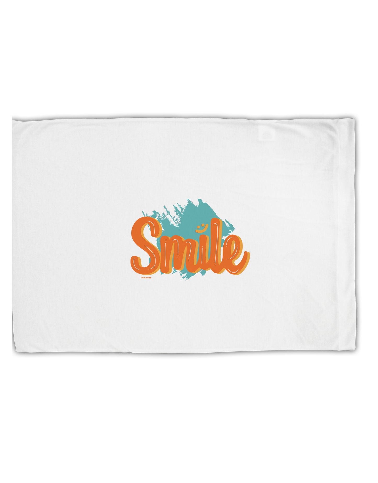TooLoud Smile Standard Size Polyester Pillow Case-Pillow Case-TooLoud-Davson Sales