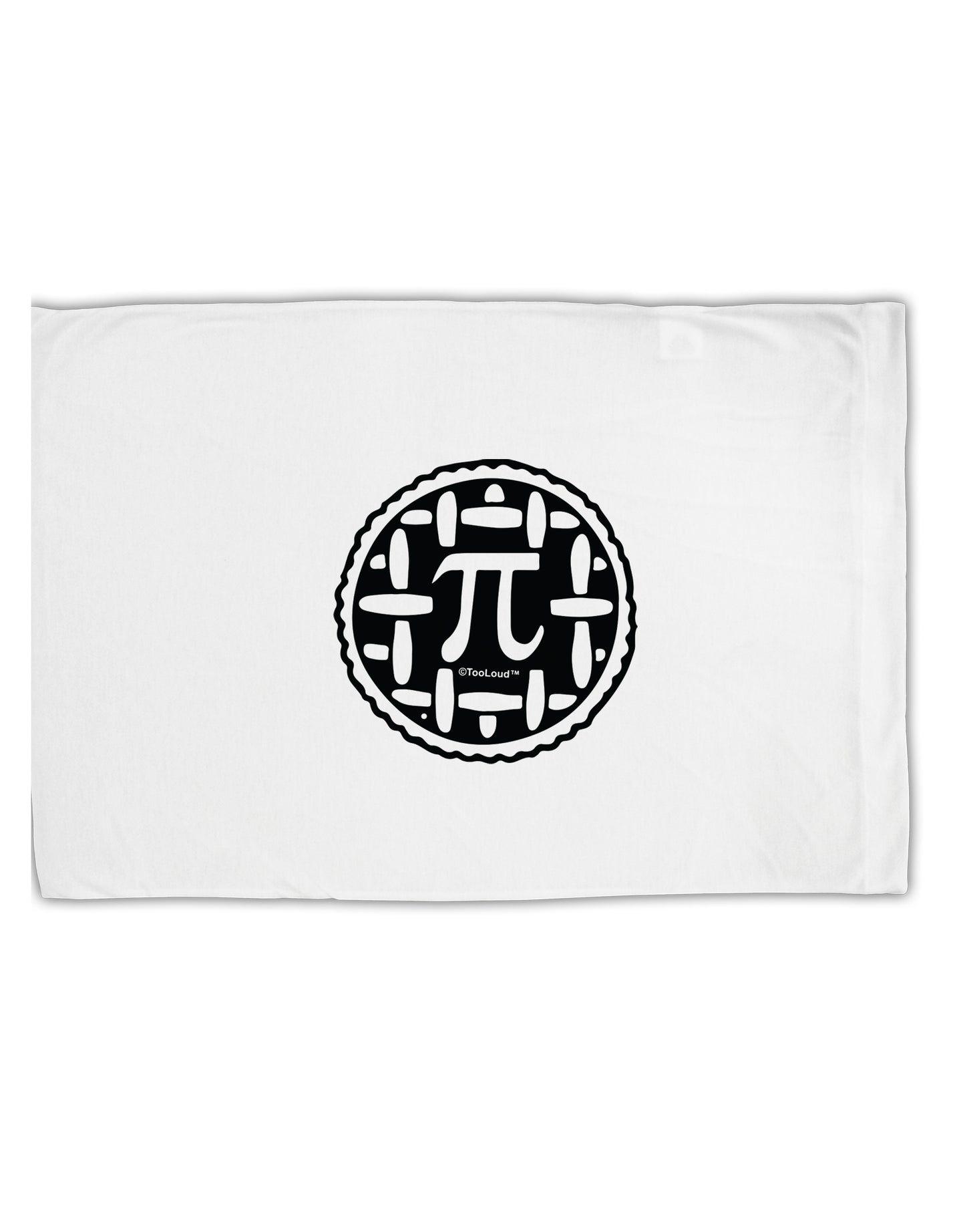 TooLoud Pi Pie Standard Size Polyester Pillow Case-Pillow Case-TooLoud-Davson Sales