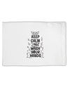 TooLoud Keep Calm and Wash Your Hands Standard Size Polyester Pillow Case-Pillow Case-TooLoud-Davson Sales
