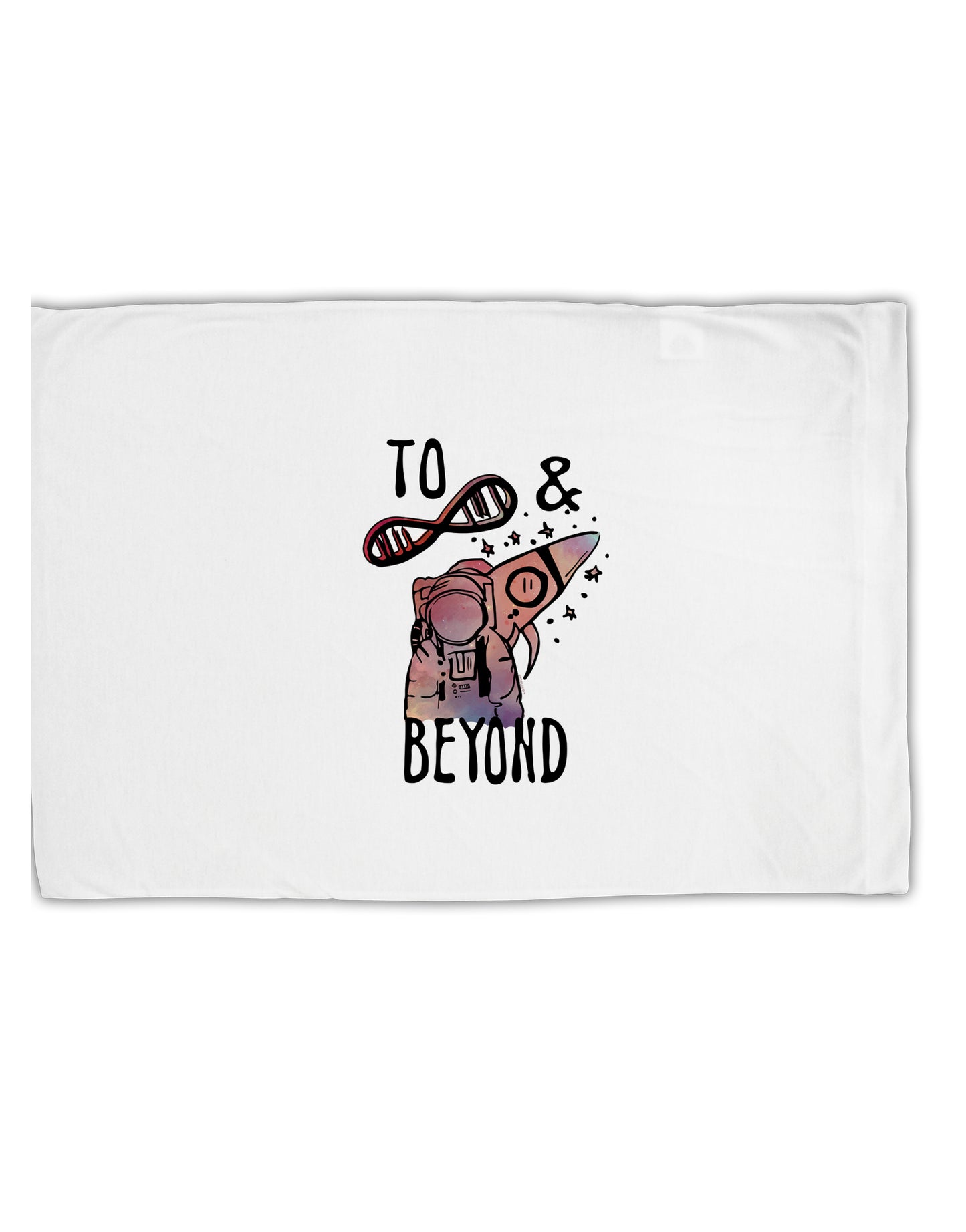 TooLoud To infinity and beyond Standard Size Polyester Pillow Case-Pillow Case-TooLoud-Davson Sales