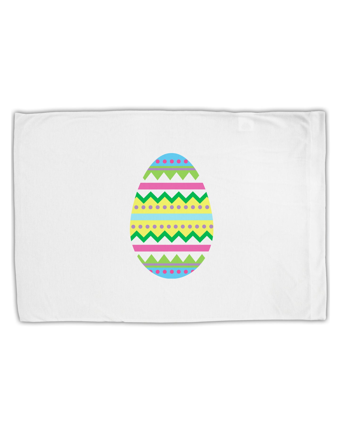 Colorful Easter Egg Standard Size Polyester Pillow Case-Pillow Case-TooLoud-White-Davson Sales