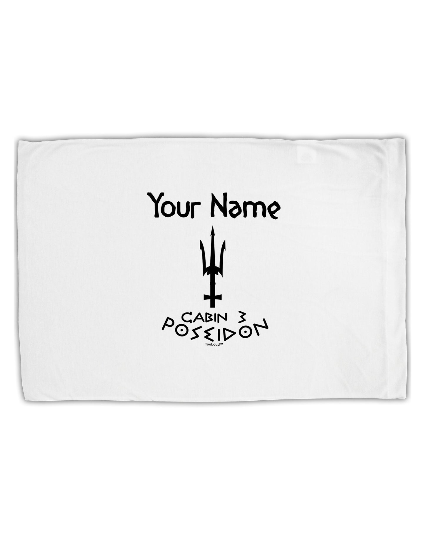 Personalized Cabin 3 Poseidon Standard Size Polyester Pillow Case-Pillow Case-TooLoud-White-Davson Sales