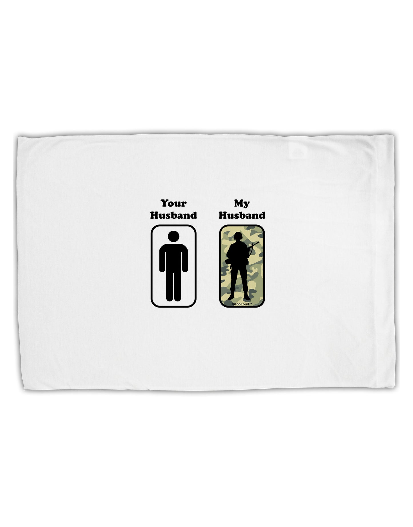 Your Husband My Husband Standard Size Polyester Pillow Case by TooLoud-Pillow Case-TooLoud-White-Davson Sales