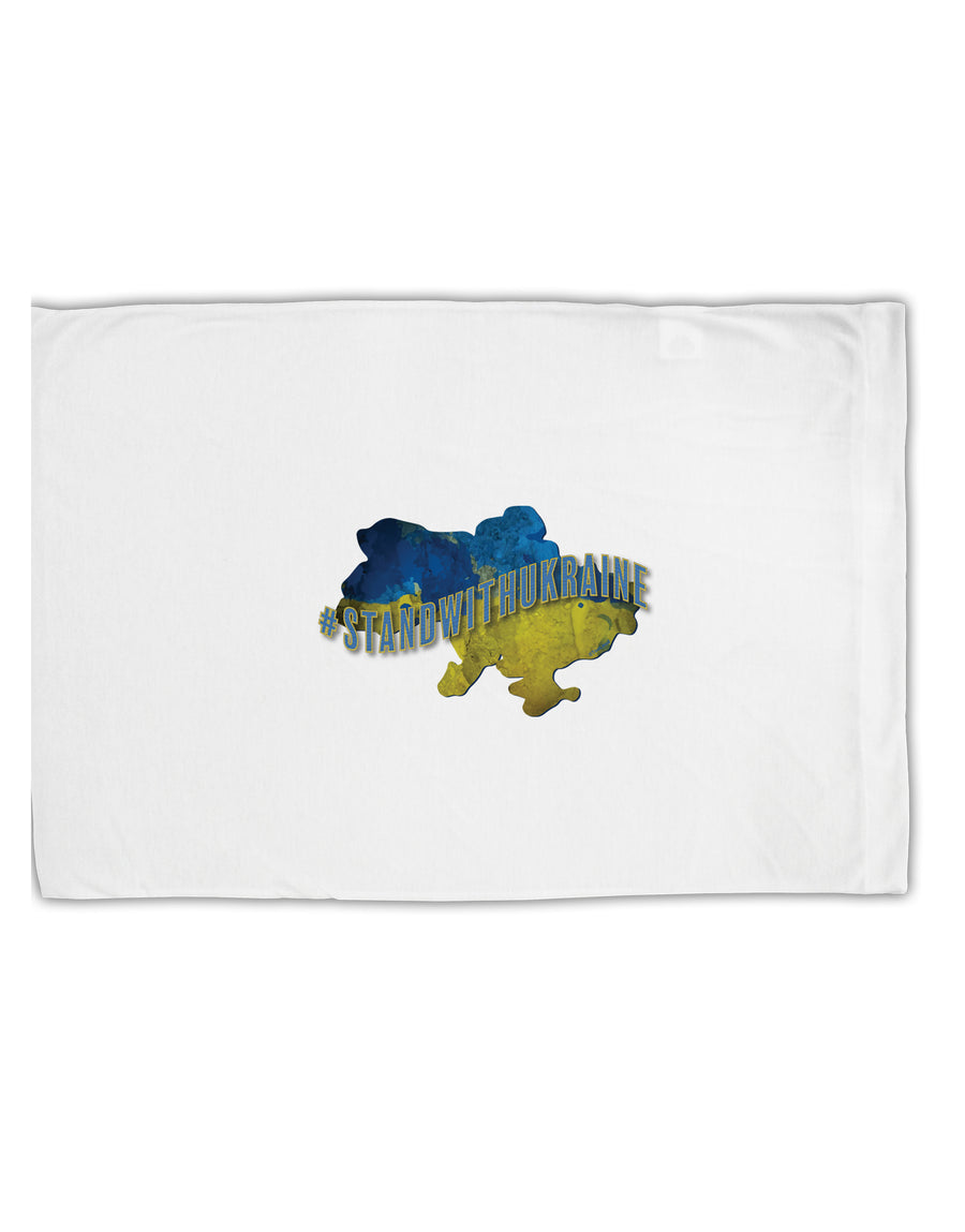 TooLoud #stand with Ukraine Country Standard Size Polyester Pillow Case-Pillow Case-TooLoud-Davson Sales