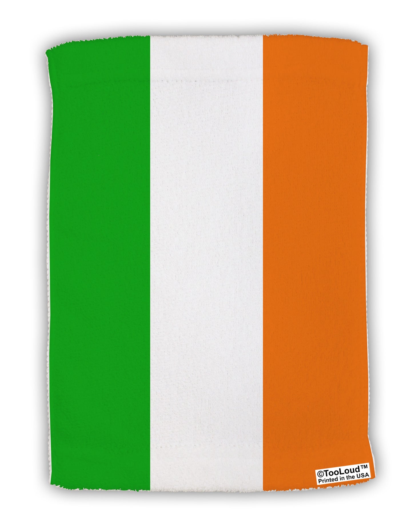 Irish Flag - Flag of Ireland Micro Terry Sport Towel 11 X 18 inches All Over Print-Sport Towel-TooLoud-White-Davson Sales