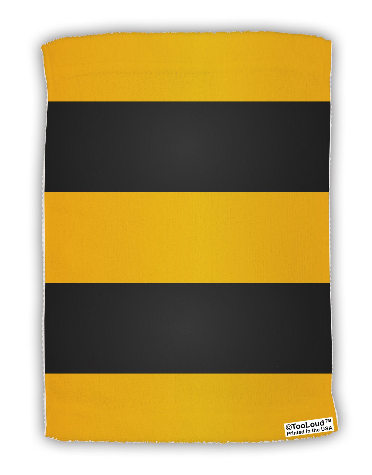 Bee Stripe Costume Micro Terry Sport Towel 11 X 18 inches All Over Print-TooLoud-White-Davson Sales