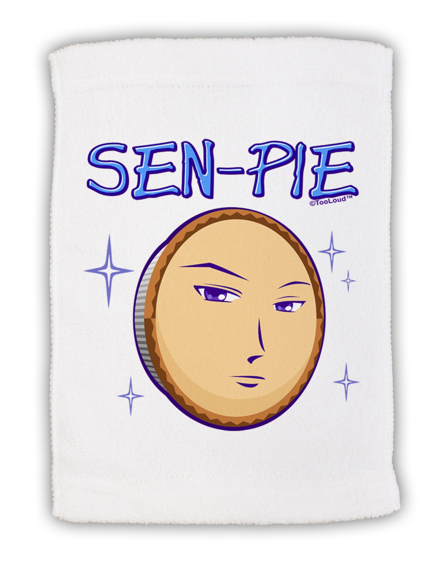 Sen-Pie Sama Kun San Chan Micro Terry Sport Towel 11 x 18 inches-TooLoud-White-Davson Sales