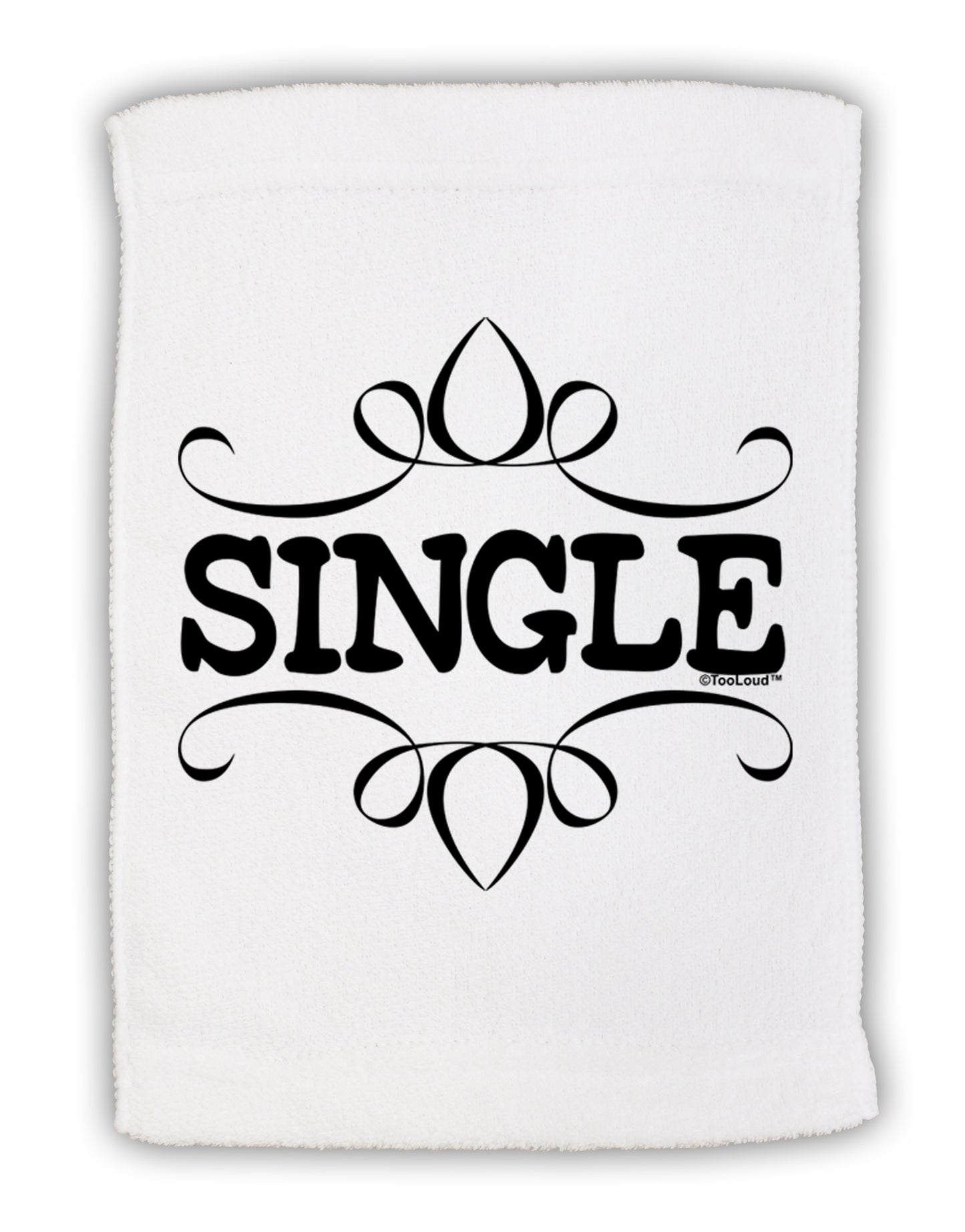 Single Micro Terry Sport Towel 15 X 22 inches by TooLoud-Sport Towel-TooLoud-White-Davson Sales