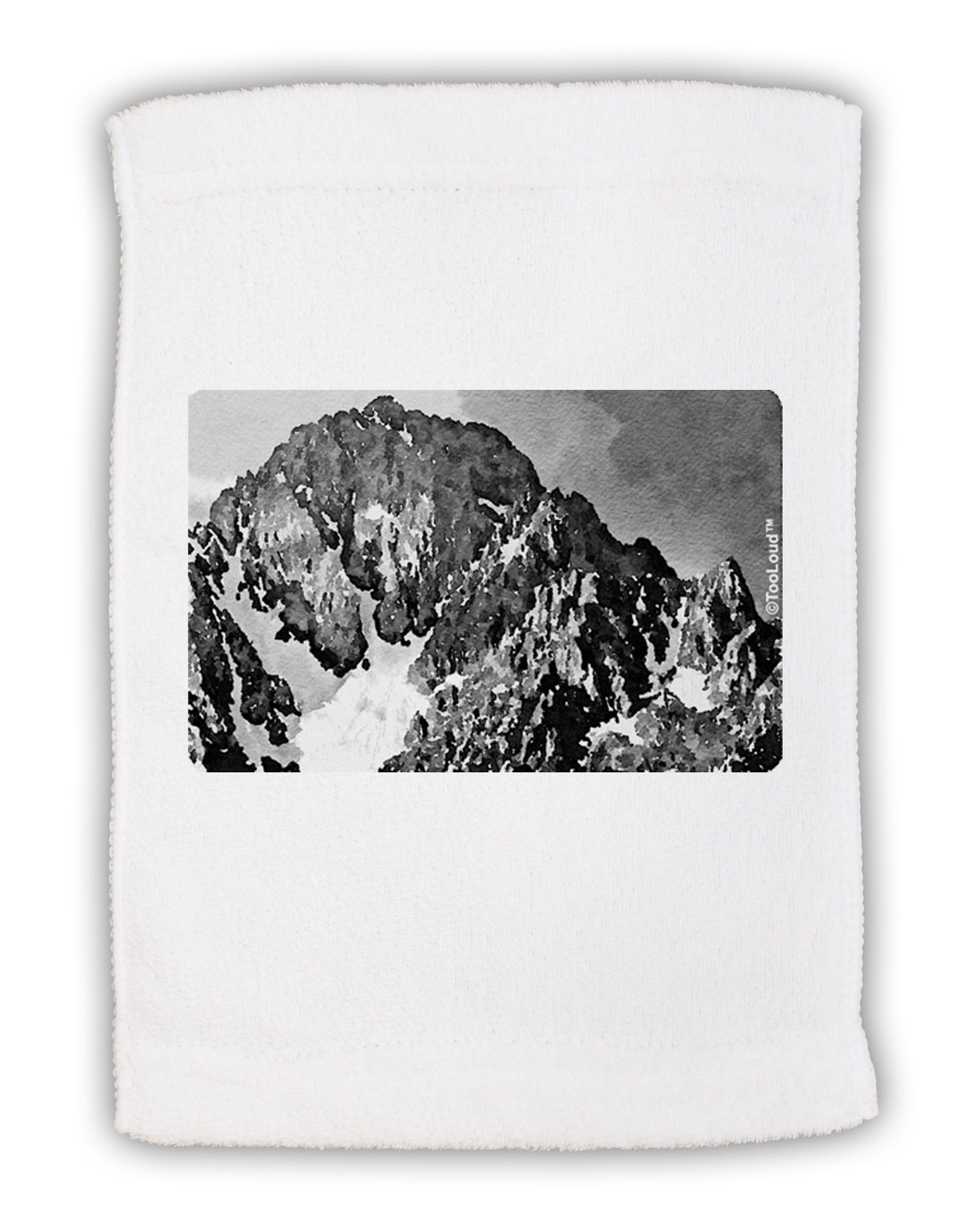 San Juan Mountain Range CO 2 Micro Terry Sport Towel 11 x 18 inches-TooLoud-White-Davson Sales