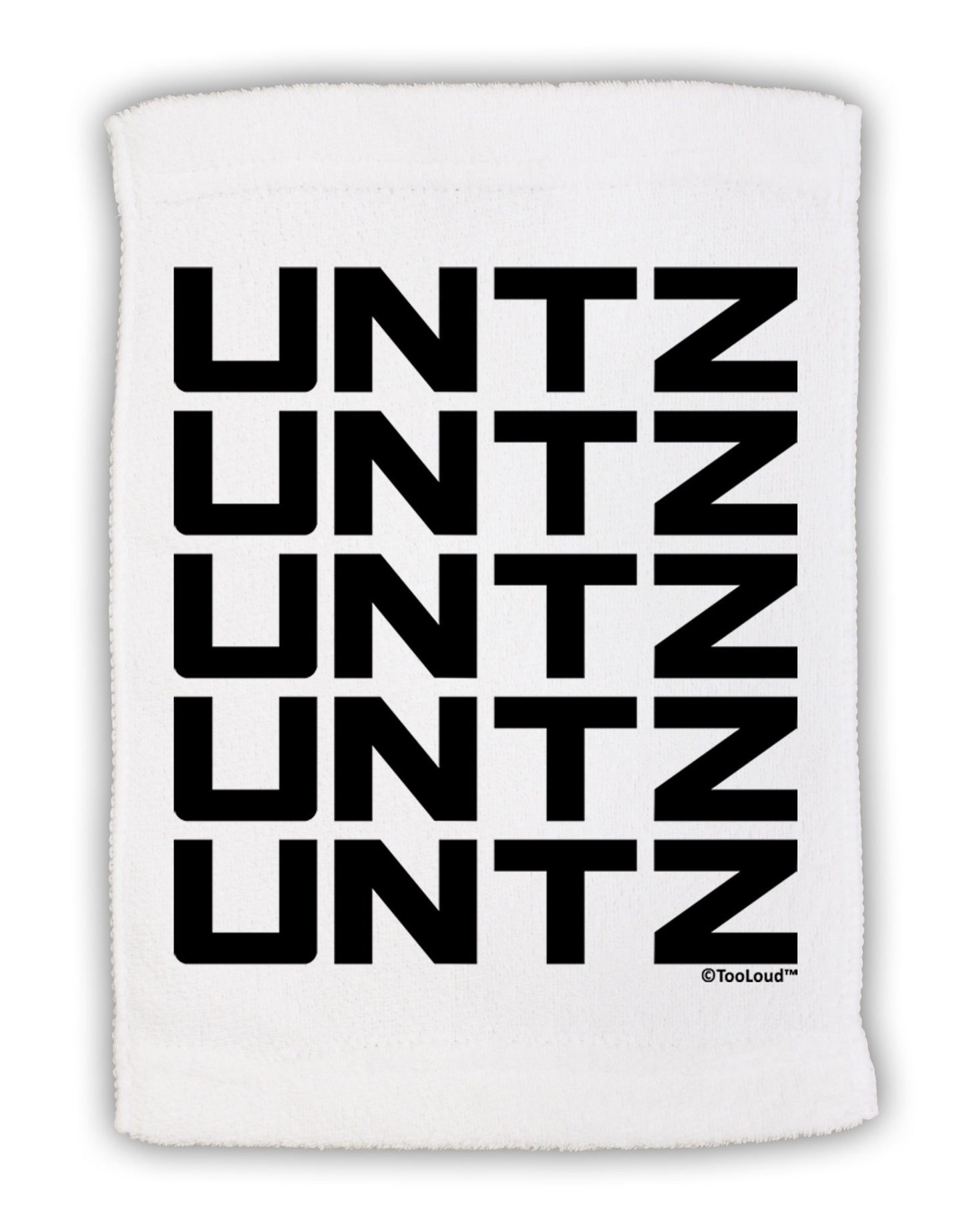 Untz Untz Untz Untz Untz EDM Design Micro Terry Sport Towel 15 X 22 inches-Sport Towel-TooLoud-White-Davson Sales