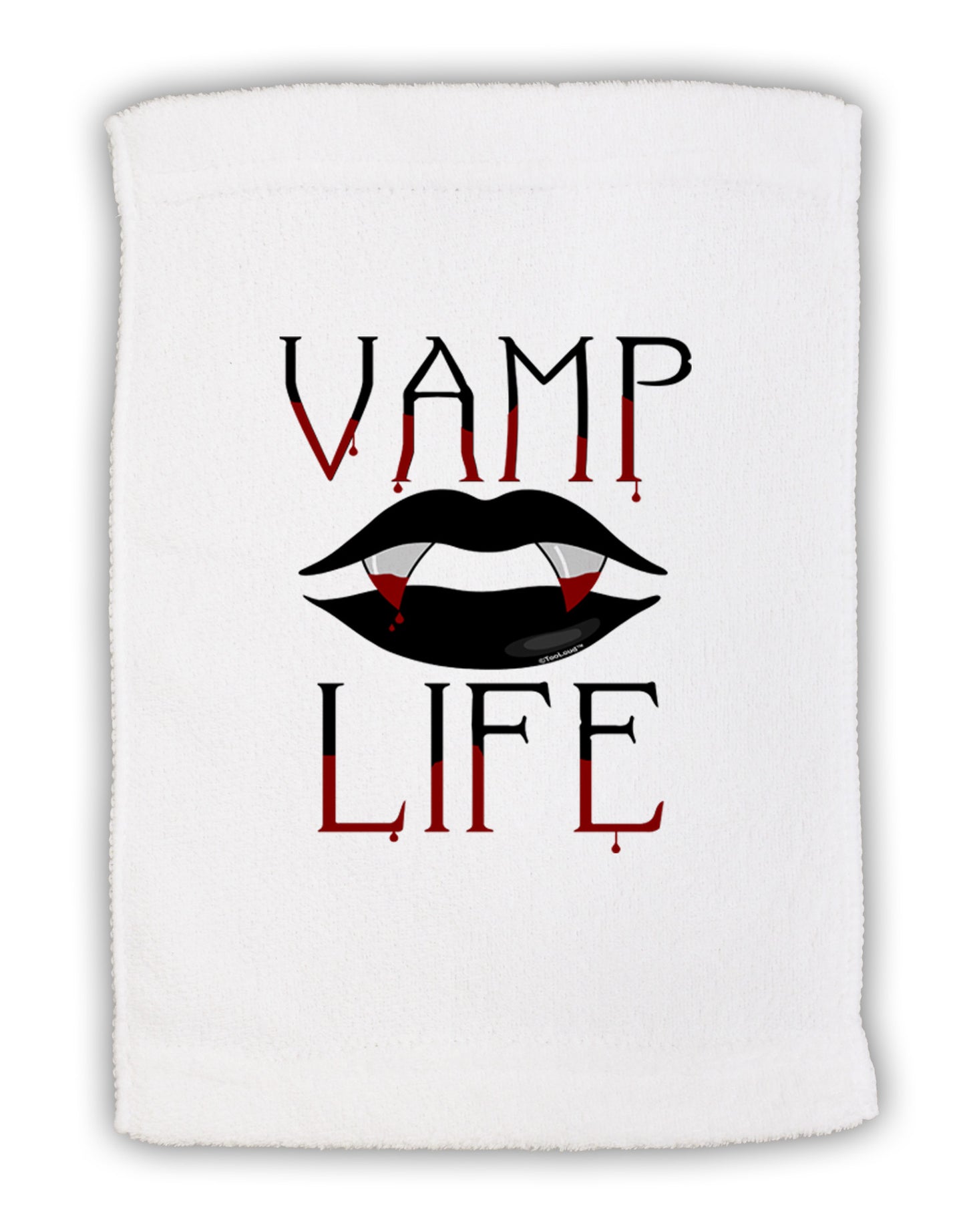 Vamp Life Micro Terry Sport Towel 11 x 18 inches-TooLoud-White-Davson Sales