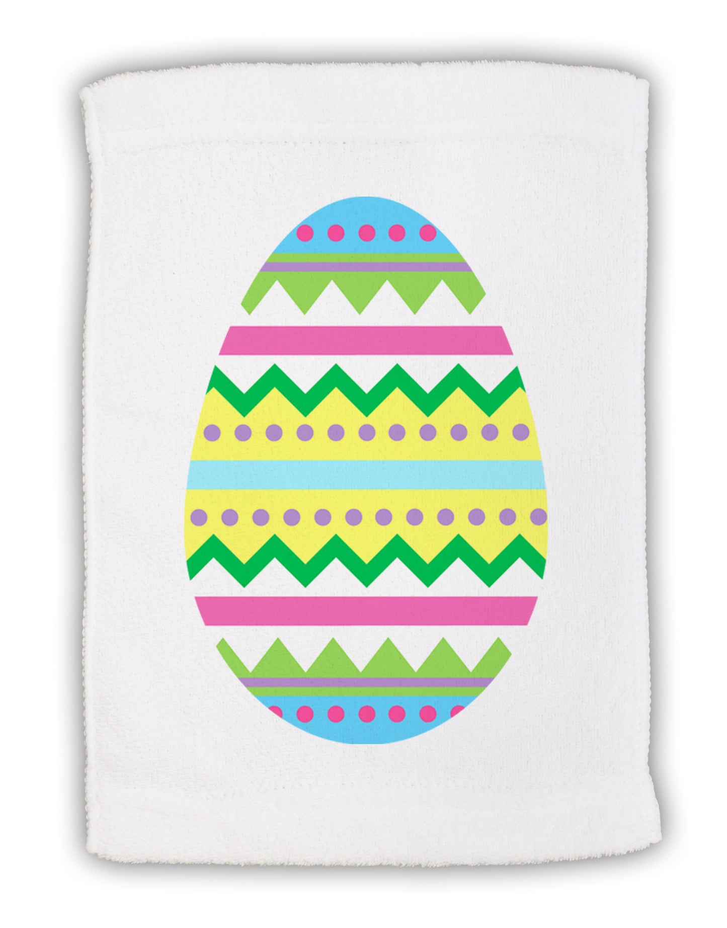 Colorful Easter Egg Micro Terry Sport Towel 11 x 18 Inch-Sport Towel-TooLoud-White-Davson Sales