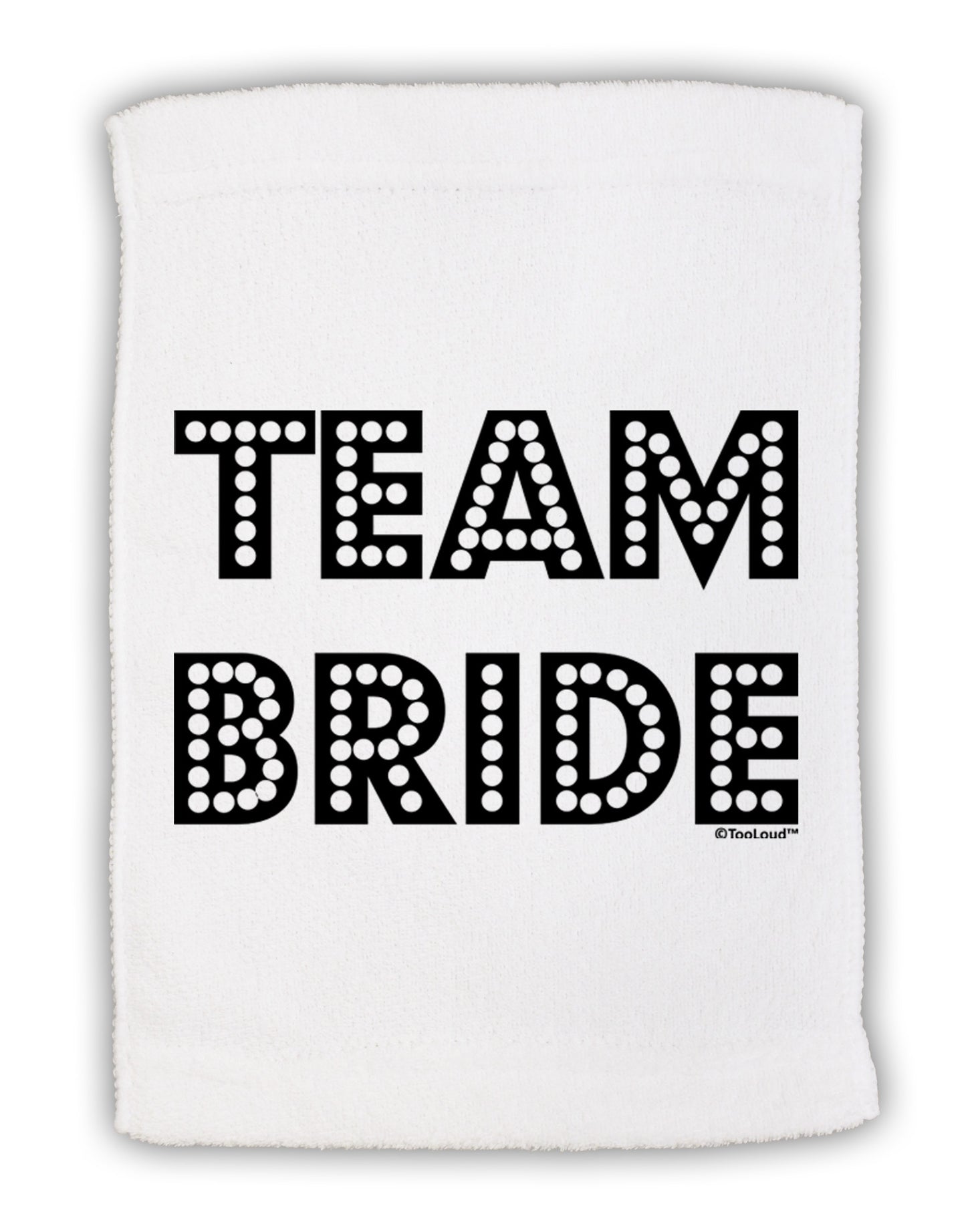 Team Bride Micro Terry Sport Towel 15 X 22 inches-Sport Towel-TooLoud-White-Davson Sales