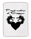 Proud Mother of Dragons Micro Terry Sport Towel 15 X 22 inches by TooLoud-Sport Towel-TooLoud-White-Davson Sales
