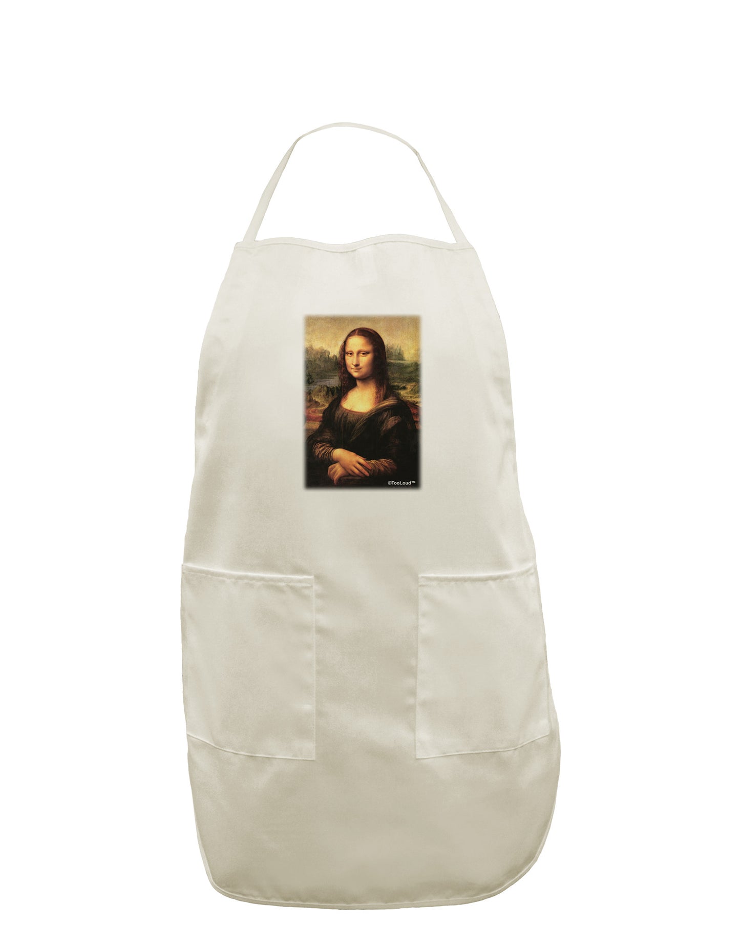 Mona Painting White Plus Size Apron-Bib Apron-TooLoud-White-OSFM-PlusSize-Davson Sales