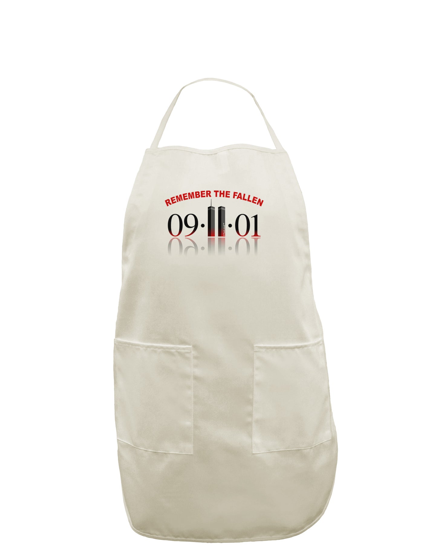 Remember The Fallen 91101 White Plus Size Apron-Bib Apron-TooLoud-White-OSFM-PlusSize-Davson Sales