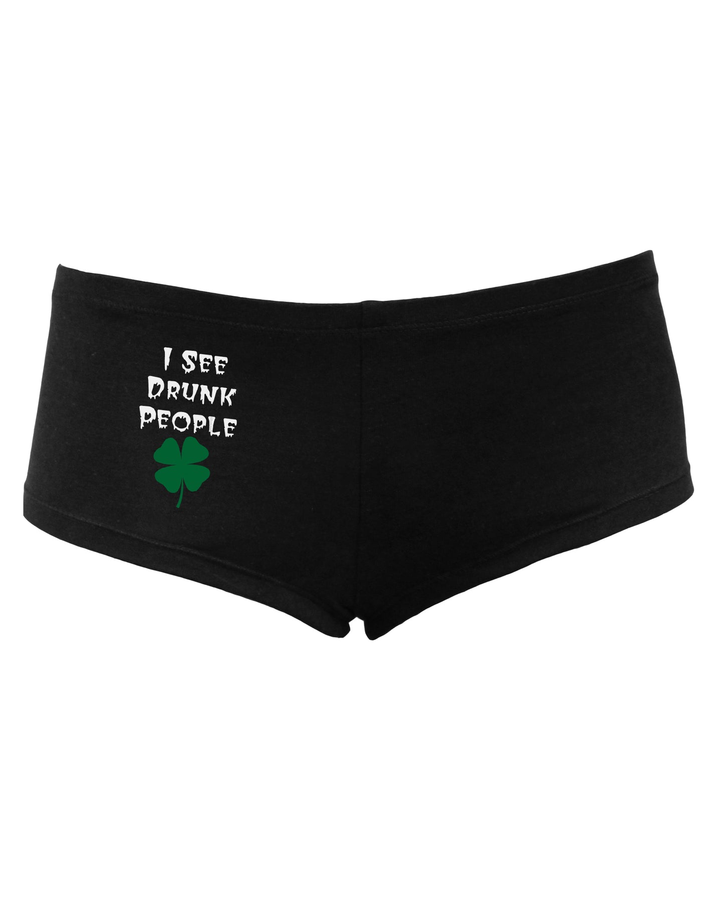 I See Drunk People Funny Women's Dark Boyshorts by TooLoud-Boyshorts-TooLoud-Black-Small-Davson Sales
