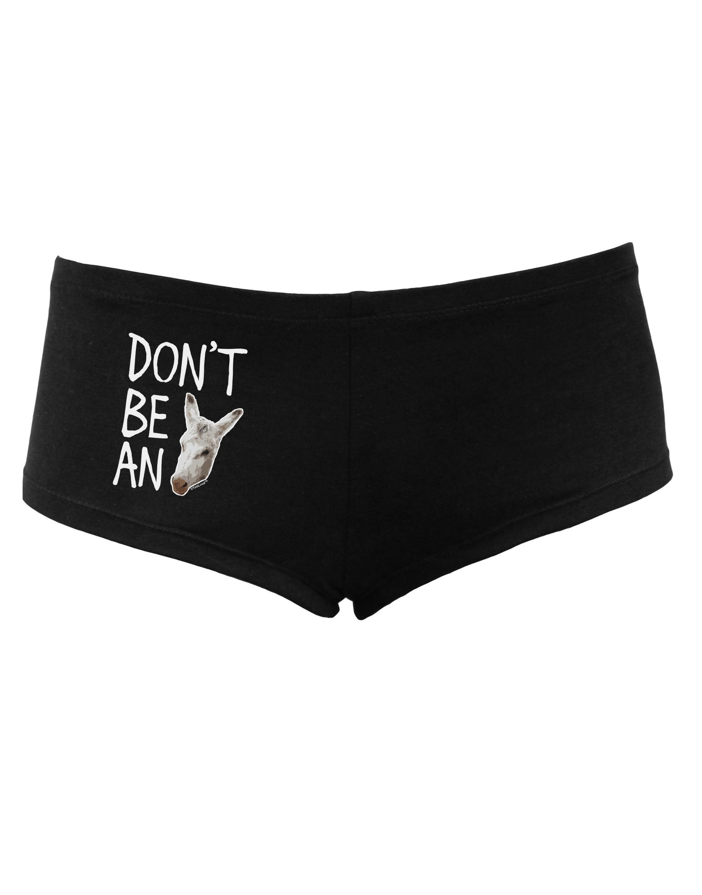 Don't Be An Ass Women's Dark Boyshorts-Boyshorts-TooLoud-Black-Small-Davson Sales