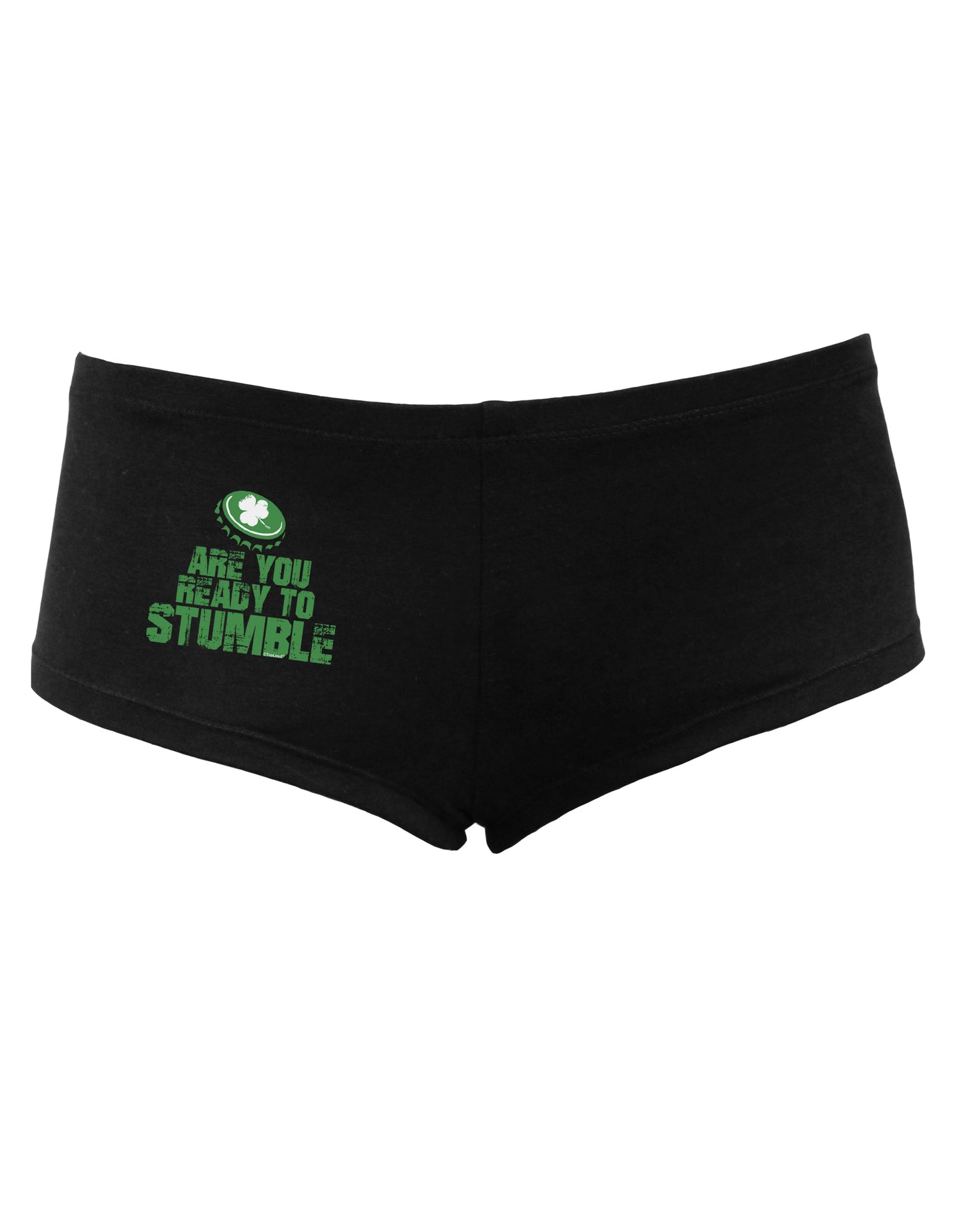 Are You Ready To Stumble Funny Women's Dark Boyshorts by TooLoud-Boyshorts-TooLoud-Black-Small-Davson Sales
