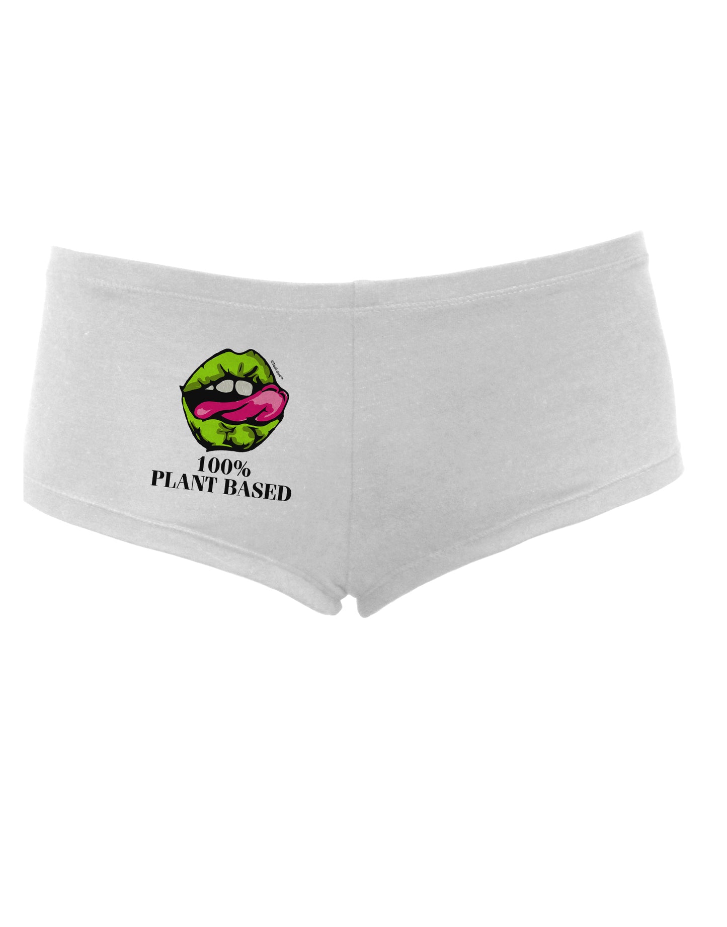 TooLoud Plant Based Womens Boyshorts-Boyshorts-TooLoud-White-Small-Davson Sales