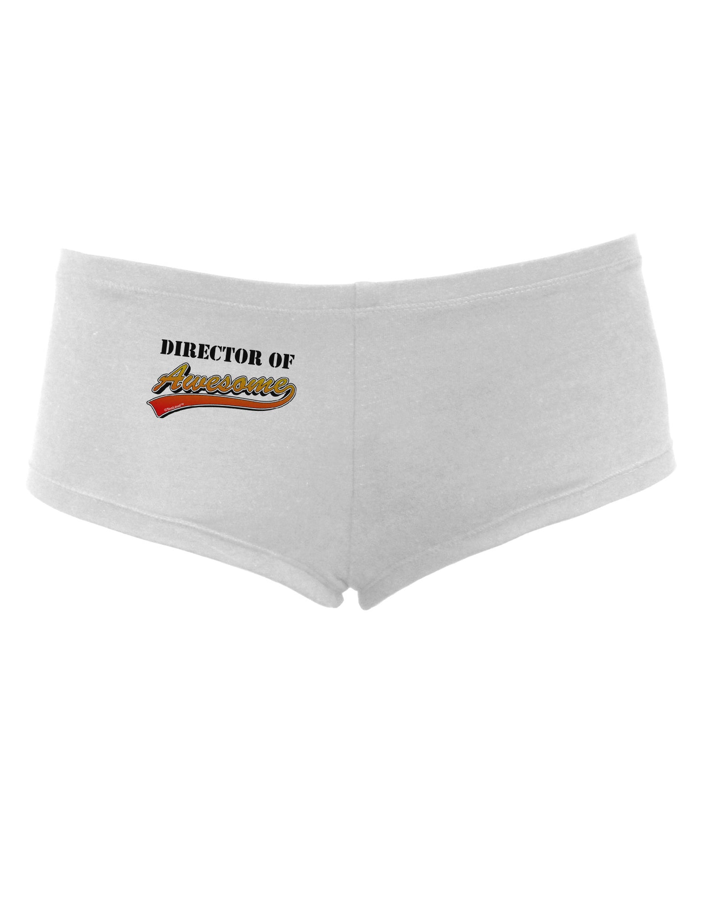 Director Of Awesome Women's Boyshorts-Boyshorts-TooLoud-White-Small-Davson Sales