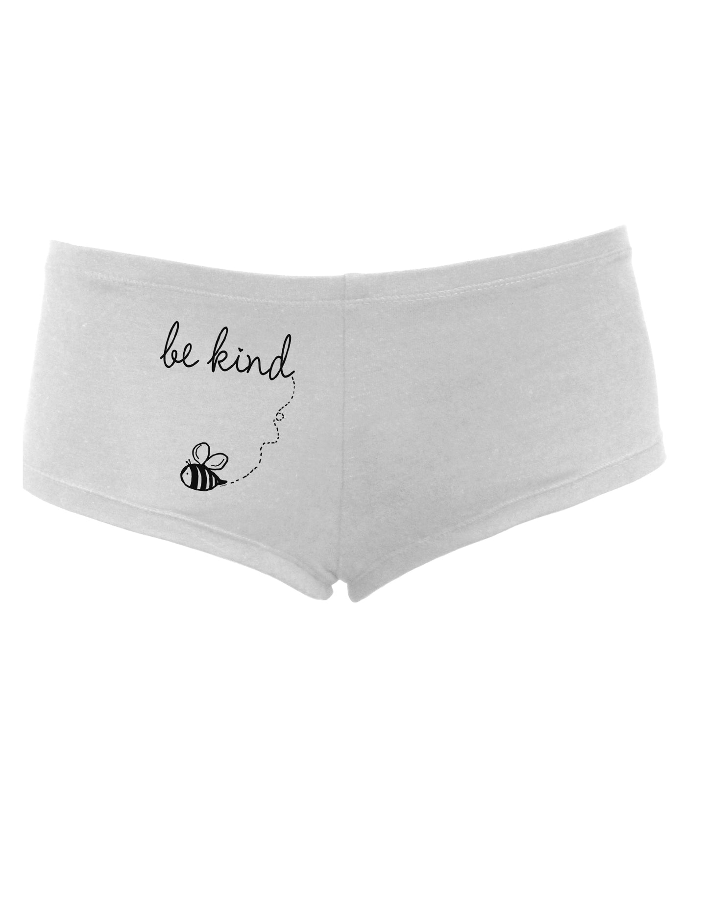 TooLoud Be Kind Womens Boyshorts-Boyshorts-TooLoud-White-Small-Davson Sales