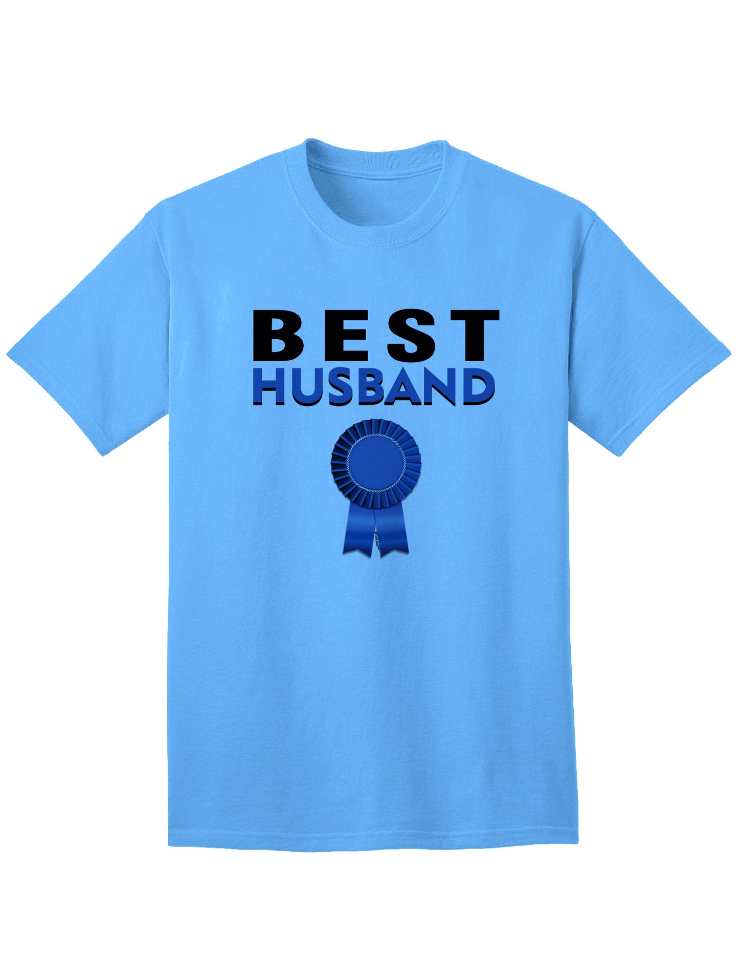 Couples Best Husband or Wife Shirt - Husband or Wife or Womens-TooLoud-Mens Aquatic Blue Husband-Small-Davson Sales
