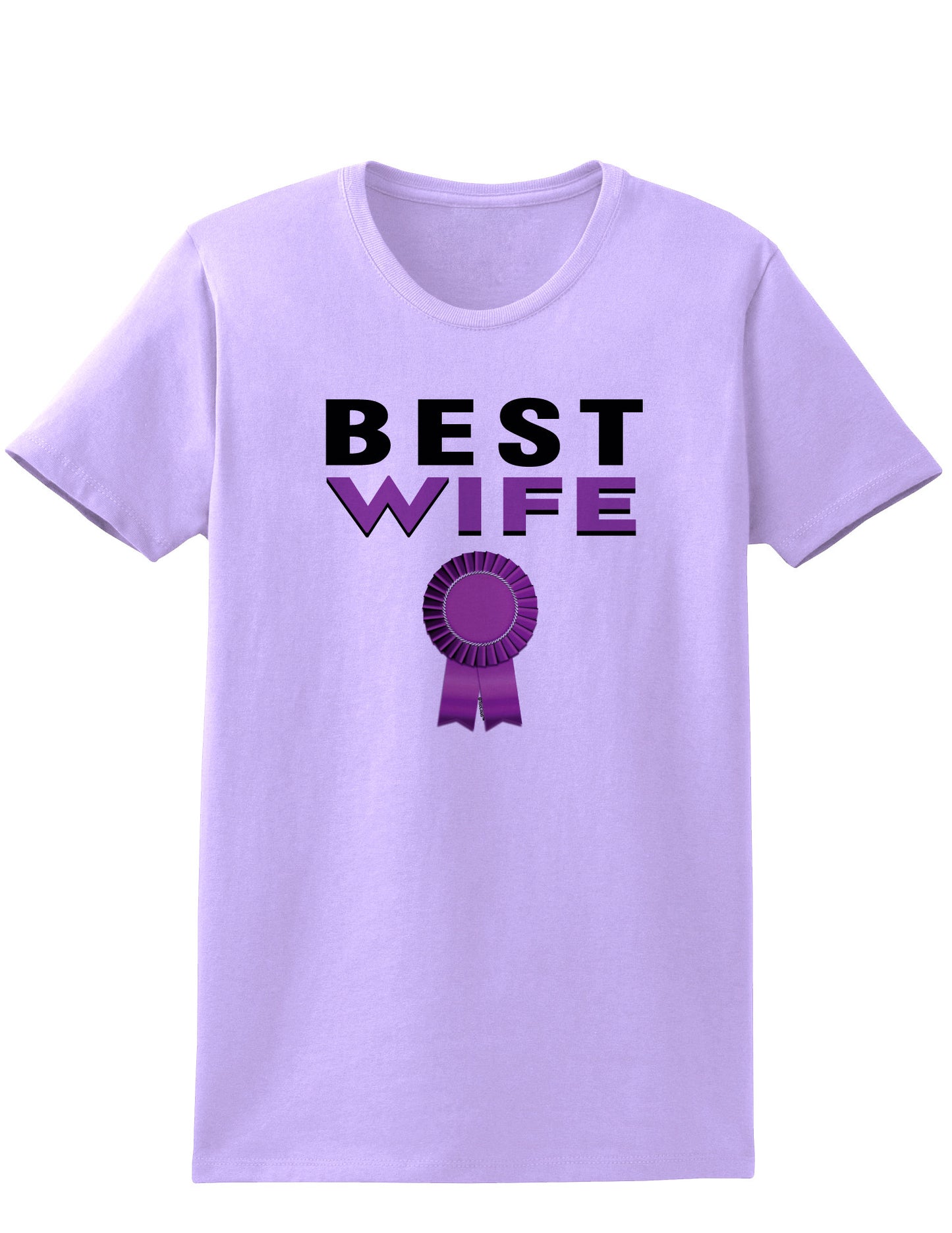 Couples Best Husband or Wife Shirt - Husband or Wife or Womens-TooLoud-Womens Lavender Wife-Small-Davson Sales