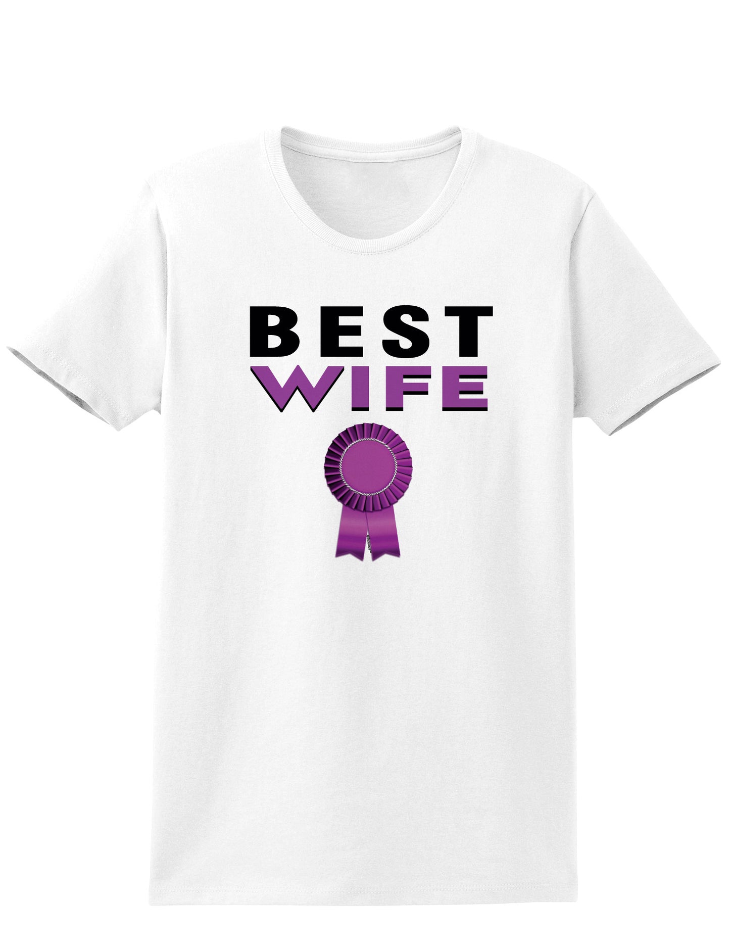 Couples Best Husband or Wife Shirt - Husband or Wife or Womens-TooLoud-Womens White Wife-Small-Davson Sales