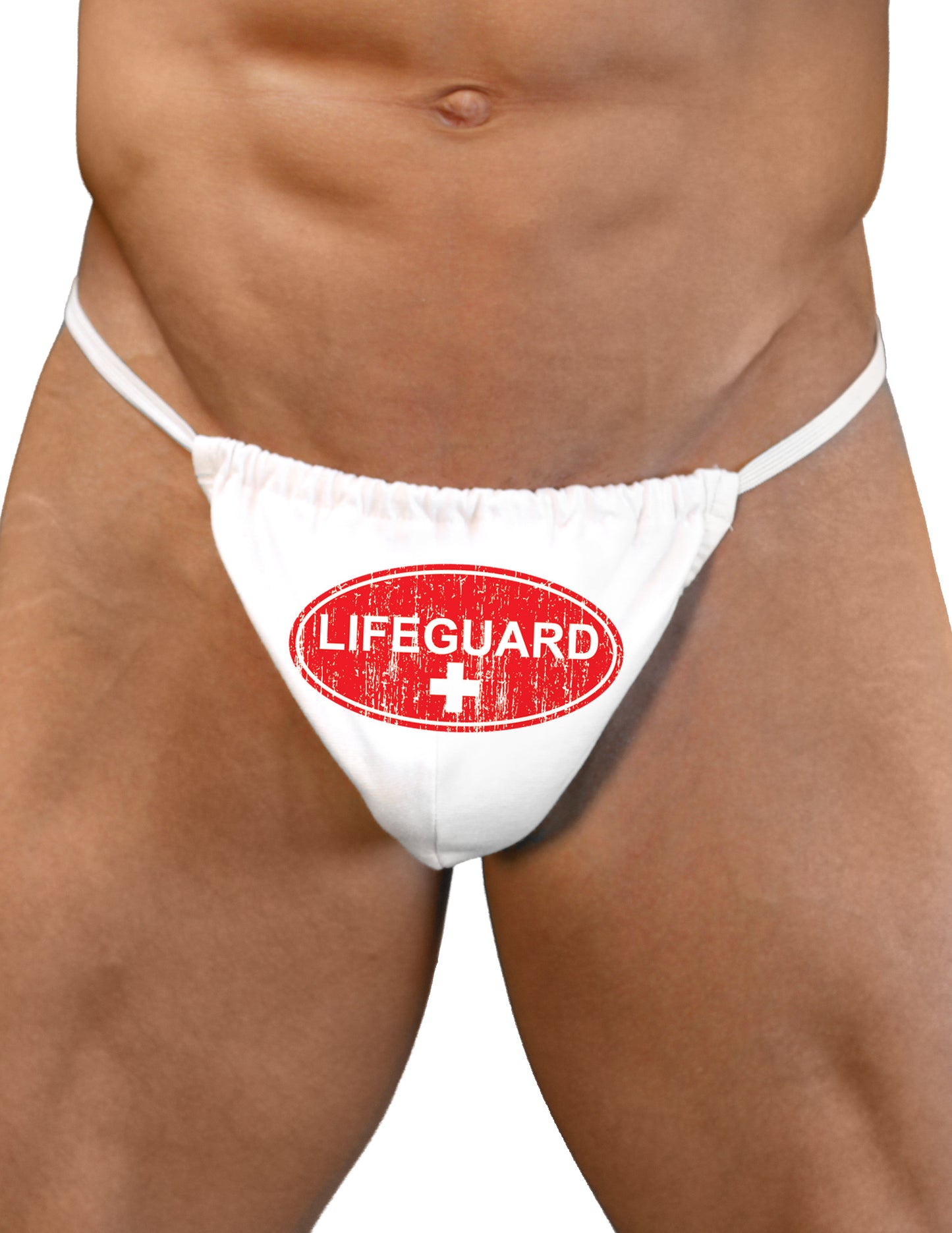 Lifeguard G-String Underwear-TooLoud-Lifeguard White-Small/Medium-Davson Sales