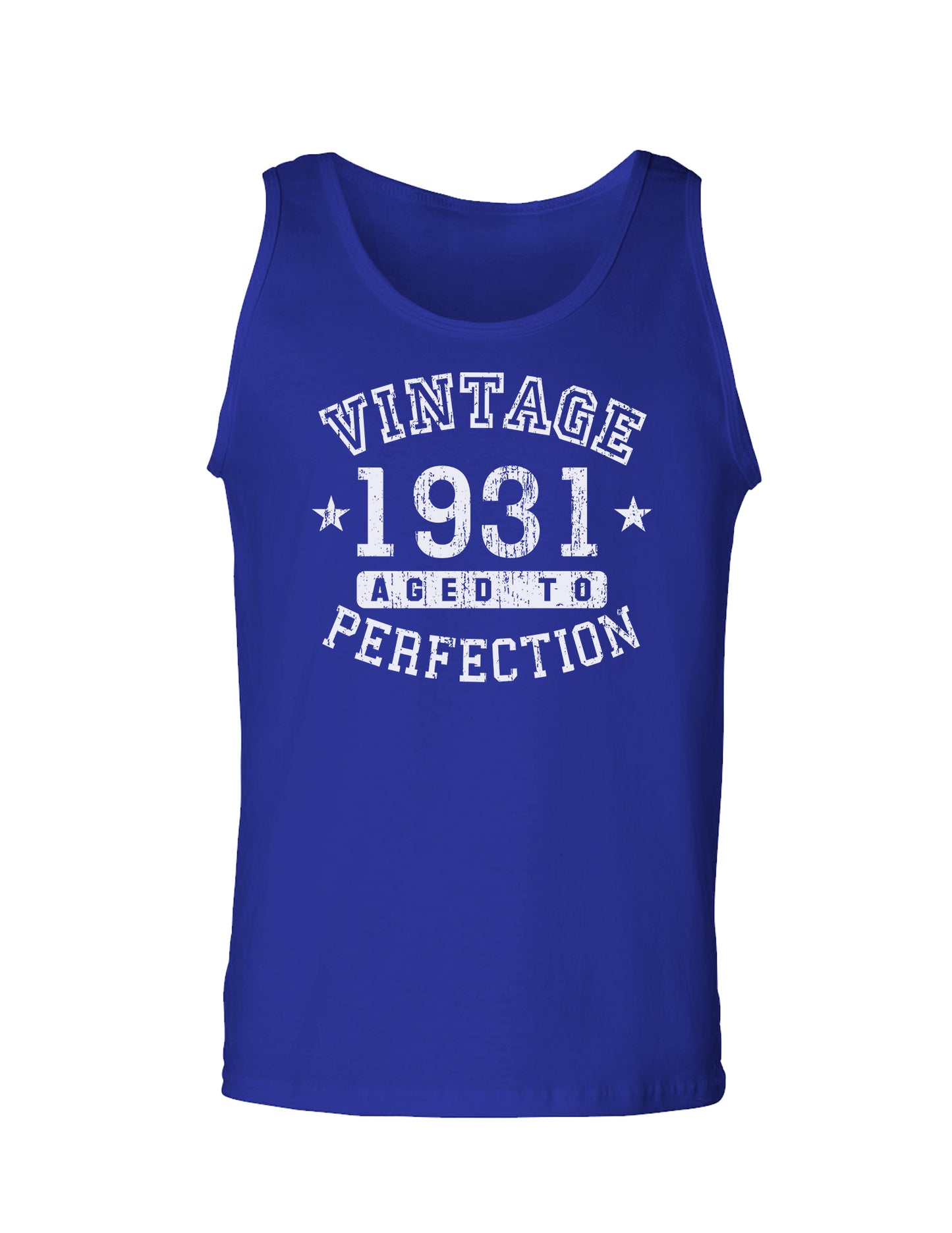 1931 - Vintage Birth Year Loose Tank Top Brand-Loose Tank Top-TooLoud-Royal Blue-Small-Davson Sales