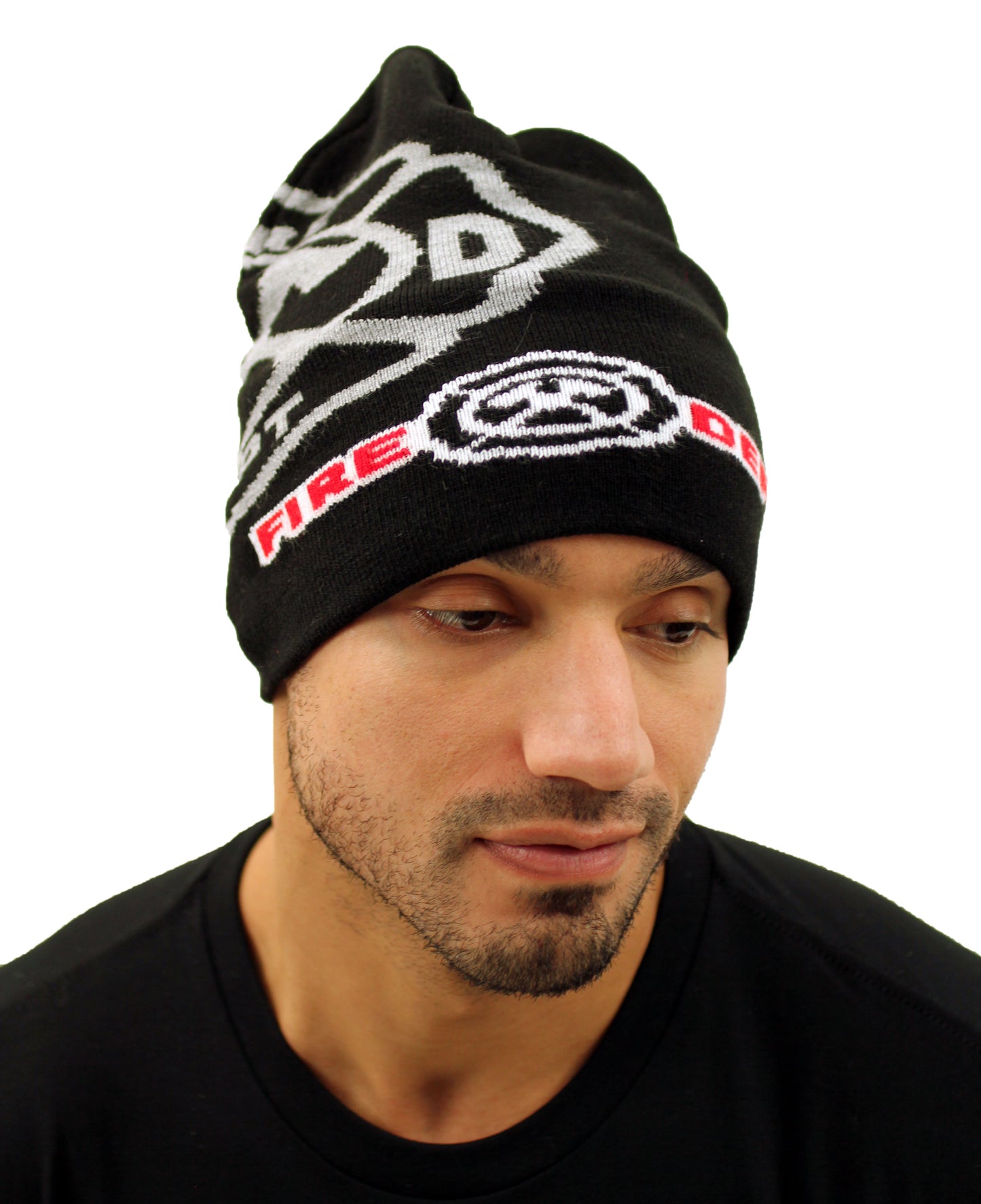Firefighter Badge Premium Knit Beanie-knit beanie-Davson Sales-Davson Sales