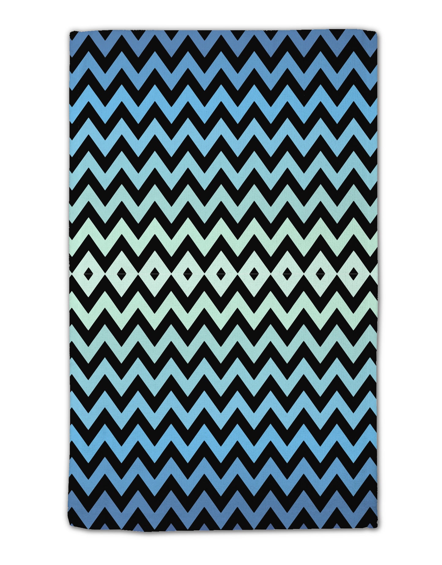 Cool Ocean Zig Zags 11"x18" Dish Fingertip Towel All Over Print-Fingertip Towel-TooLoud-White-Davson Sales