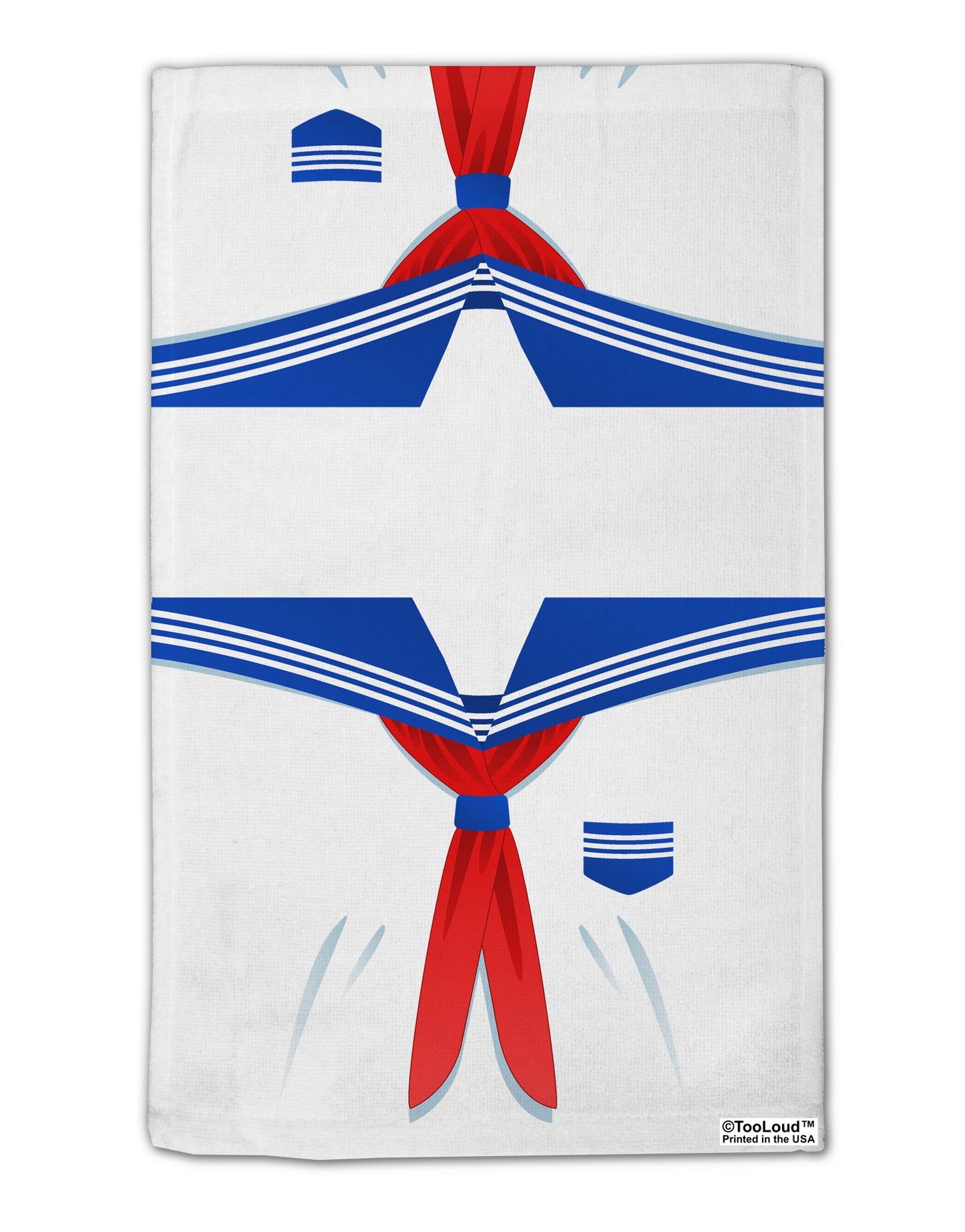 School Uniform Costume - White 11"x18" Dish Fingertip Towel All Over Print-Fingertip Towel-TooLoud-White-Davson Sales