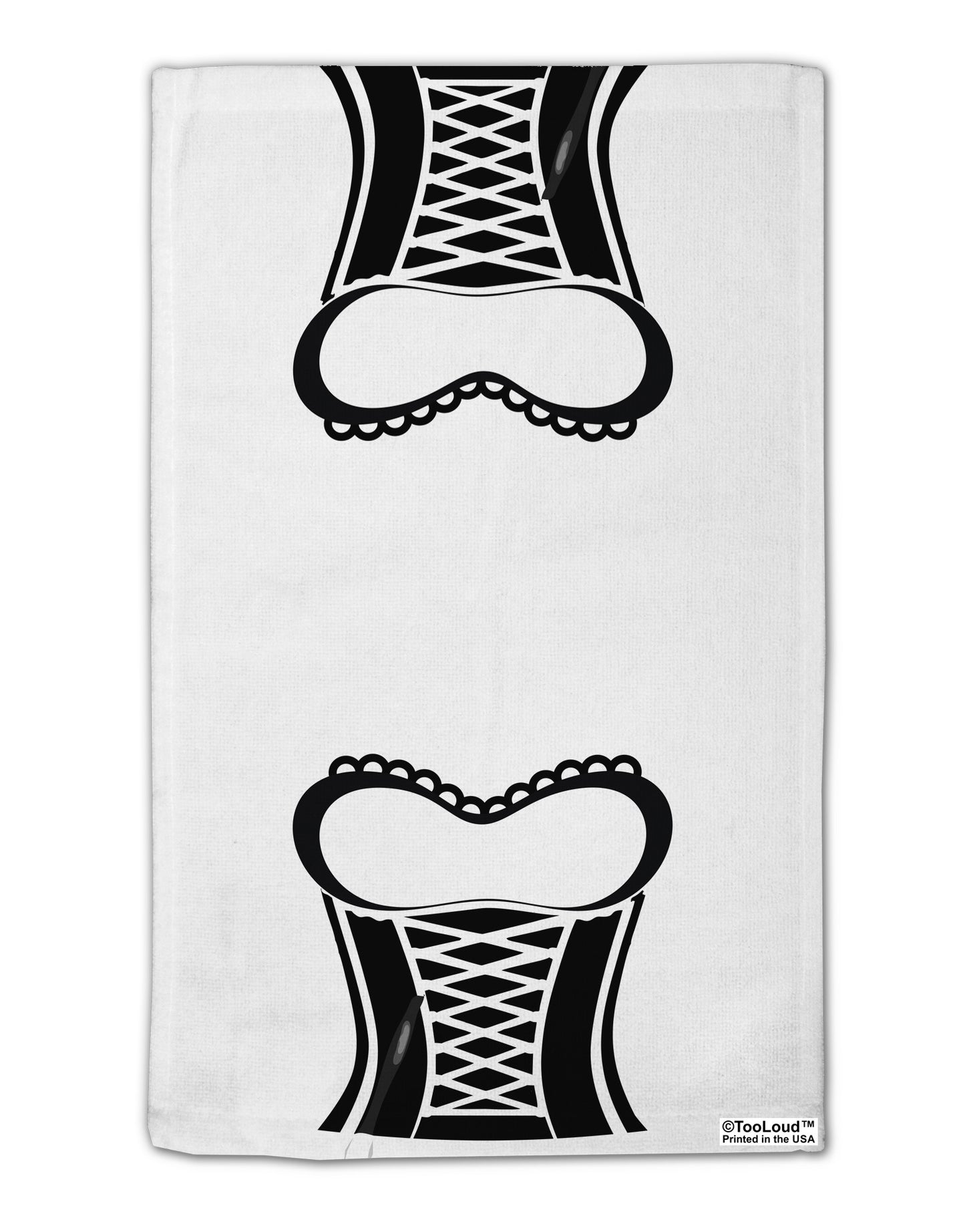 French Maid AOP 11"x18" Dish Fingertip Towel All Over Print-Fingertip Towel-TooLoud-White-Davson Sales