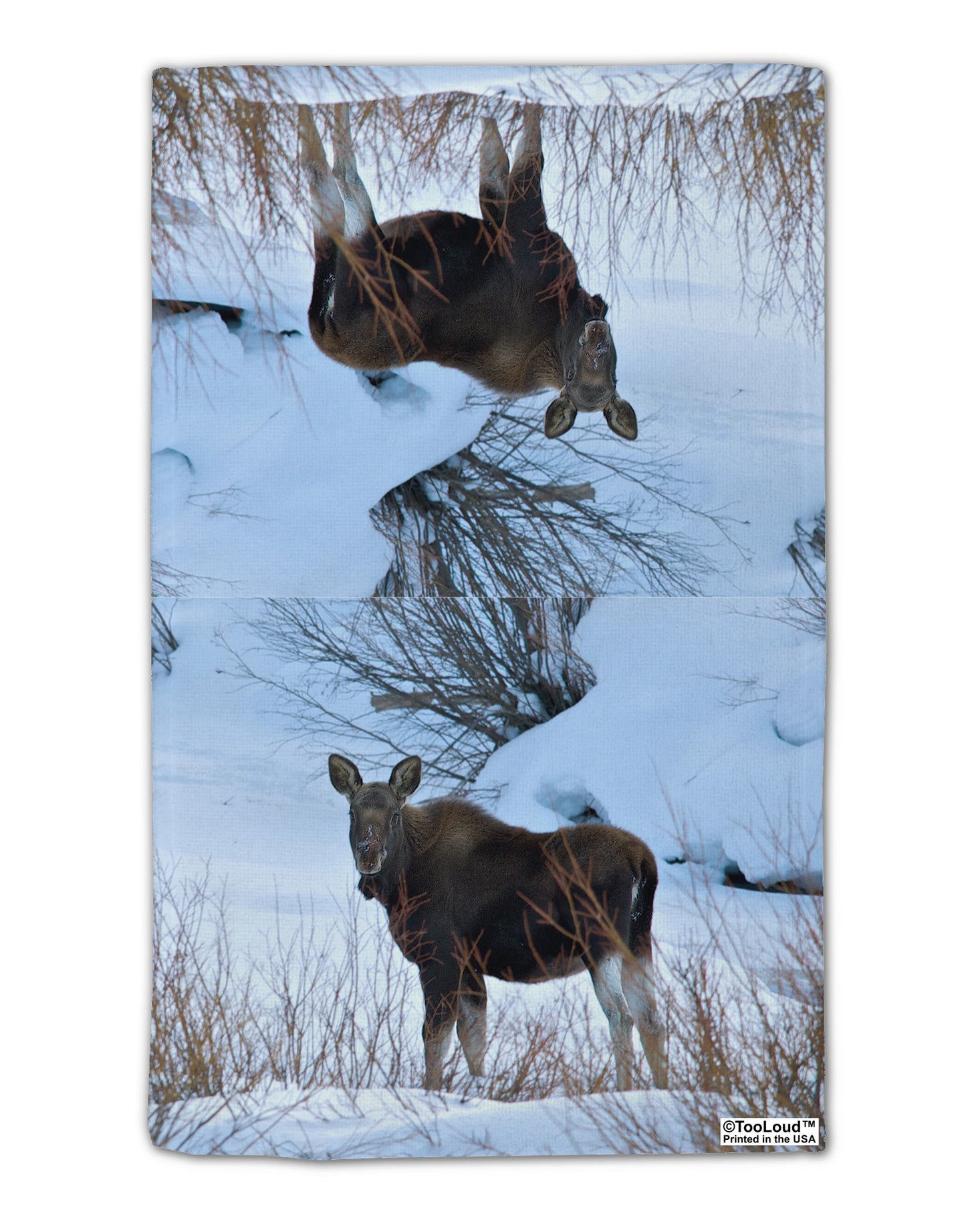 TooLoud Winter Scene All-Over-Print 11"x18" Dish Fingertip Towel All Over Print-Fingertip Towel-TooLoud-White-Davson Sales