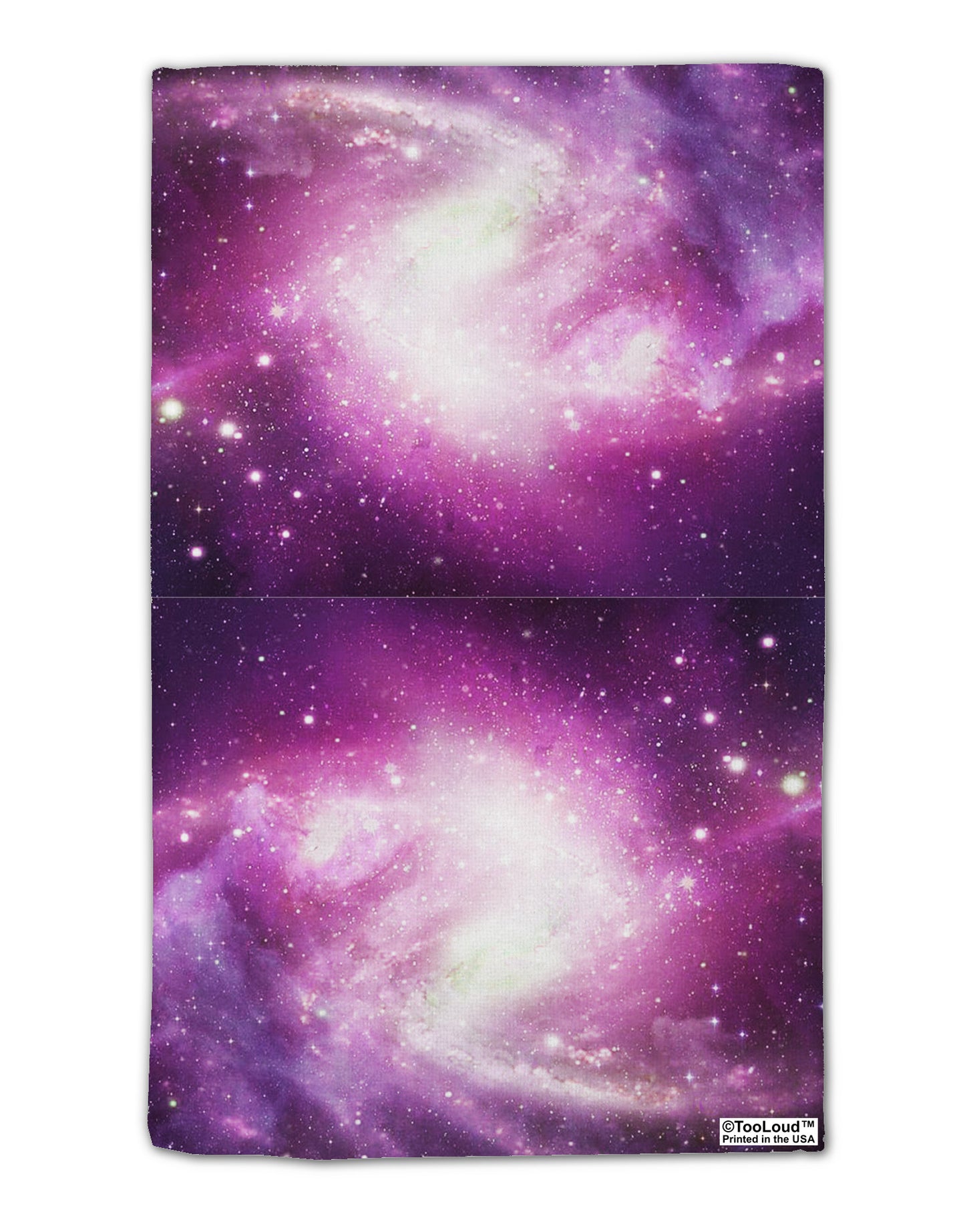 Purple Galaxy AOP 11"x18" Dish Fingertip Towel All Over Print-Fingertip Towel-TooLoud-White-Davson Sales