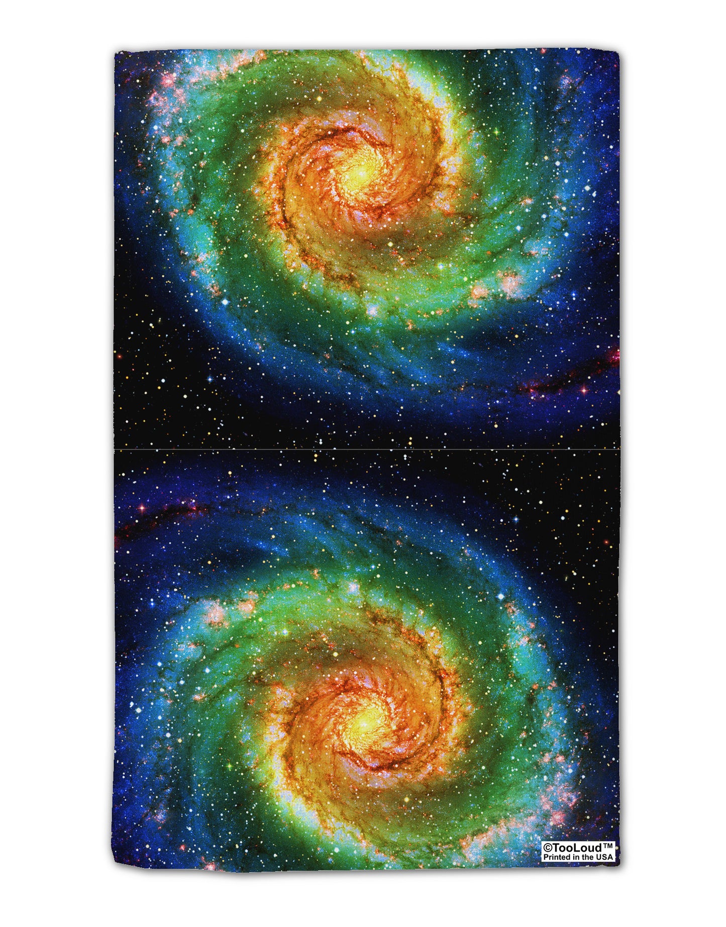 Rainbow Tie Dye Galaxy 11"x18" Dish Fingertip Towel All Over Print-Fingertip Towel-TooLoud-White-Davson Sales