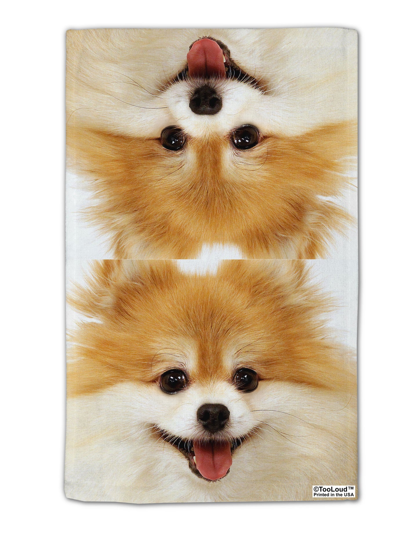 Adorable Pomeranian 1 11"x18" Dish Fingertip Towel All Over Print-Fingertip Towel-TooLoud-White-Davson Sales