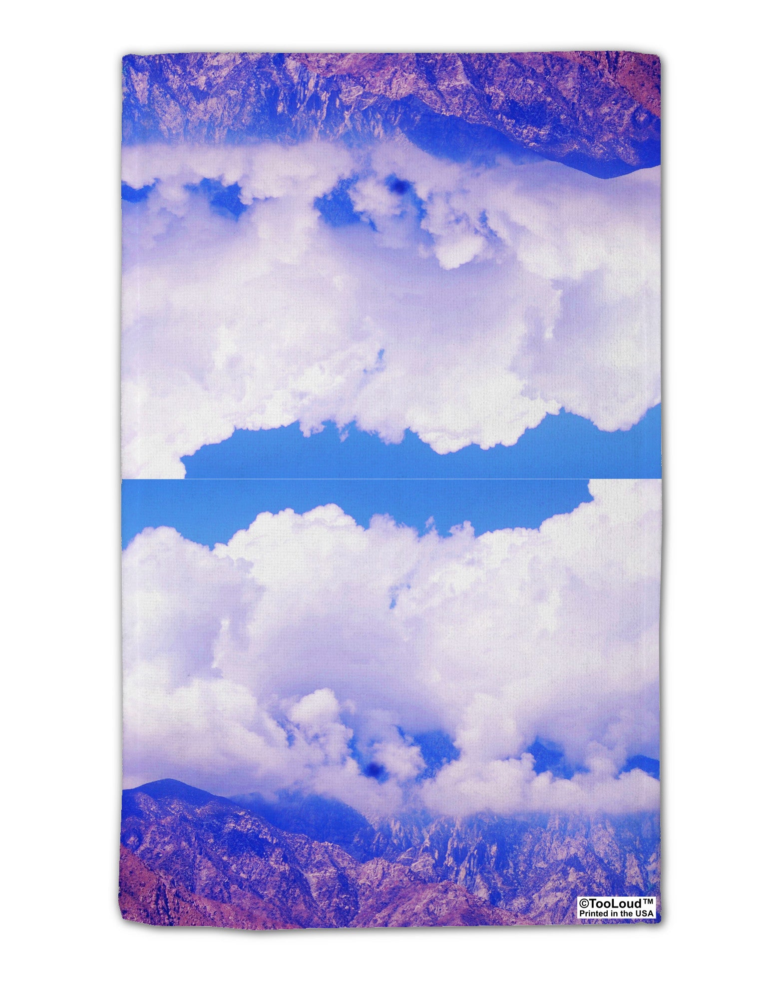 California Mountainscape 11"x18" Dish Fingertip Towel All Over Print-Fingertip Towel-TooLoud-White-Davson Sales